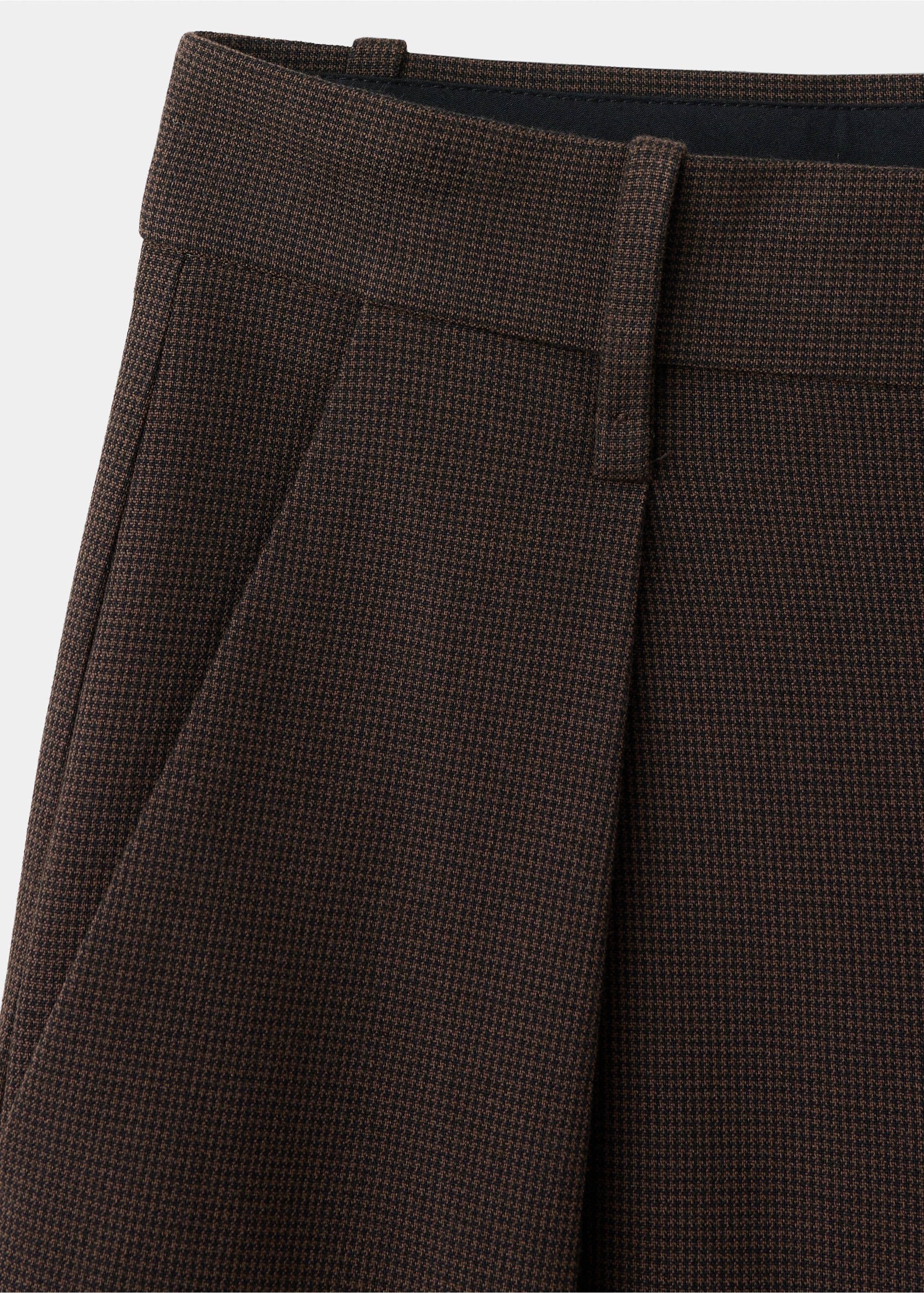 Trousers leo - Details of the article 8, Brown. Ref: 37055866-00.