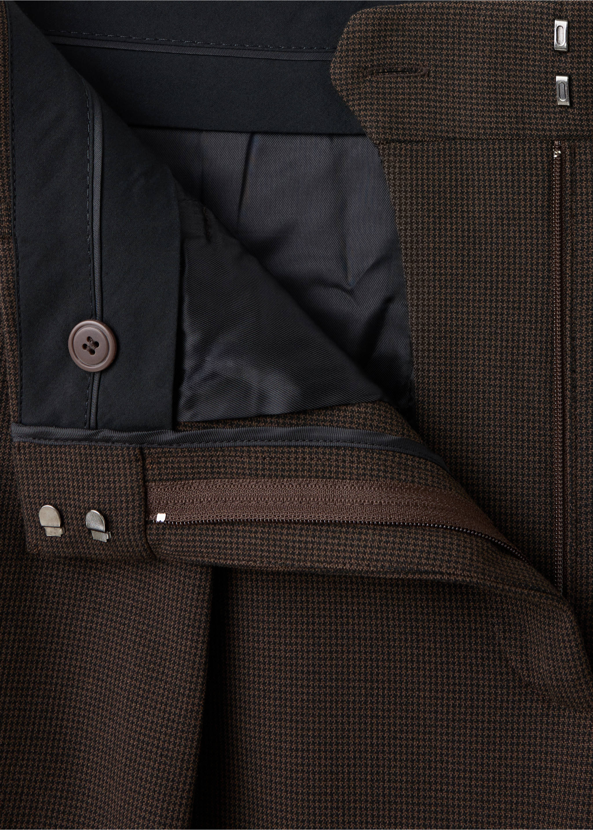 Trousers leo - Details of the article 0, Brown. Ref: 37055866-00.