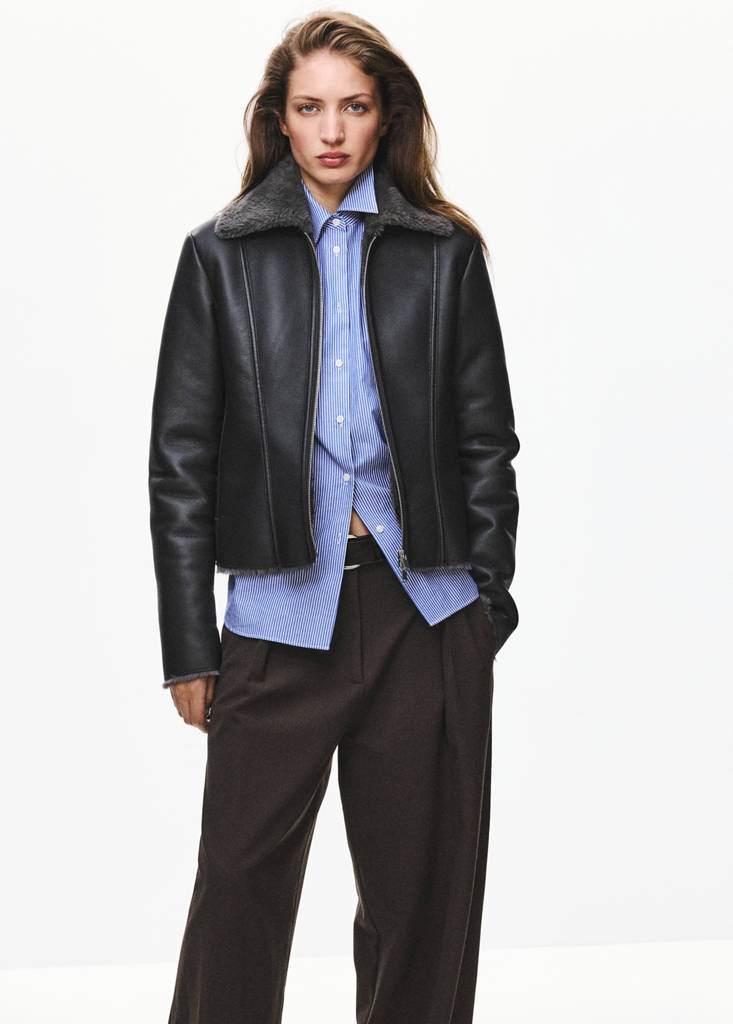 houndstooth pleated trousers — Brown
