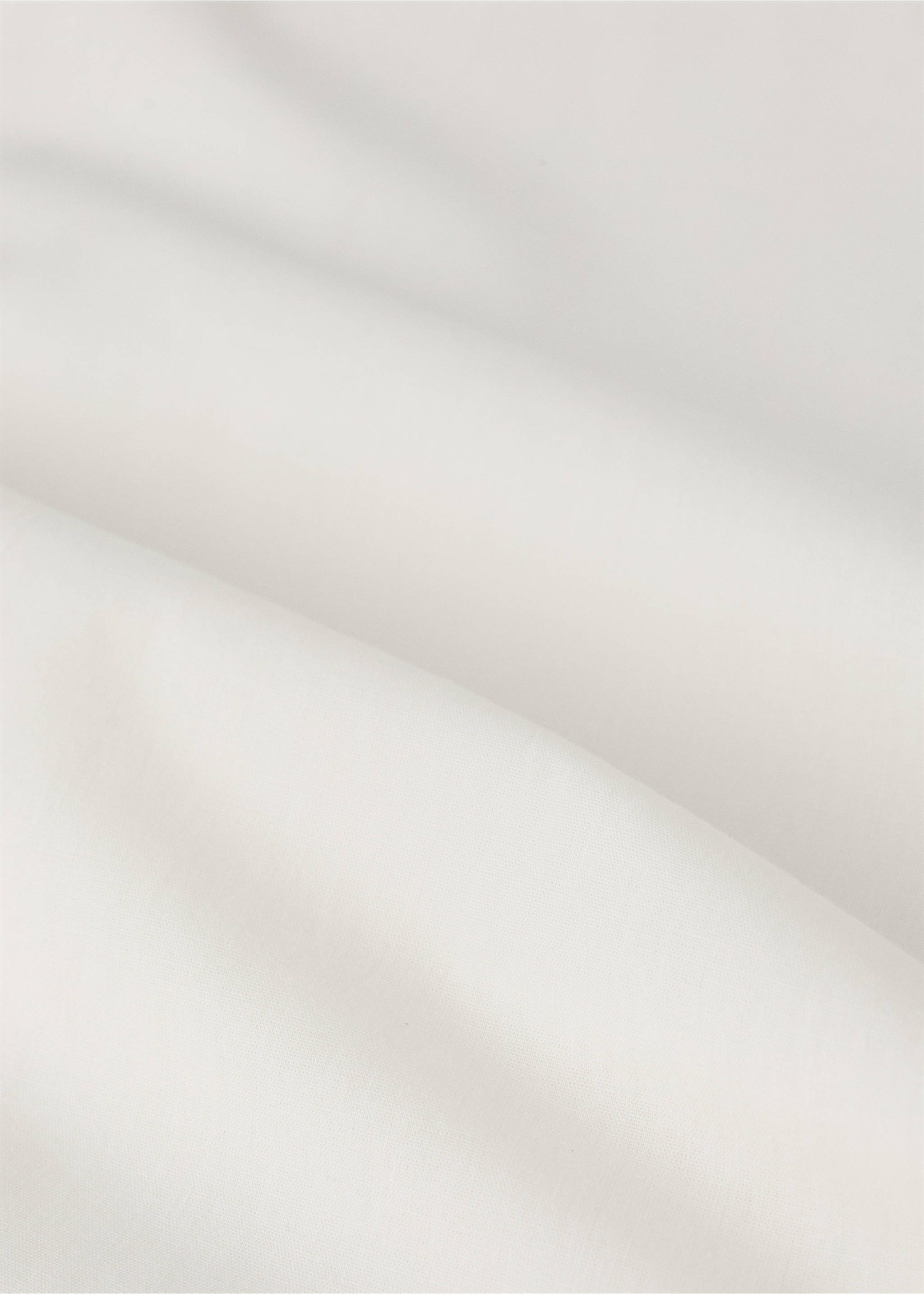 Drap plat 100 % coton brodé Lit 90 cm - Détail de l'article 2, Blanc cassé. Ref: 37055870-00.