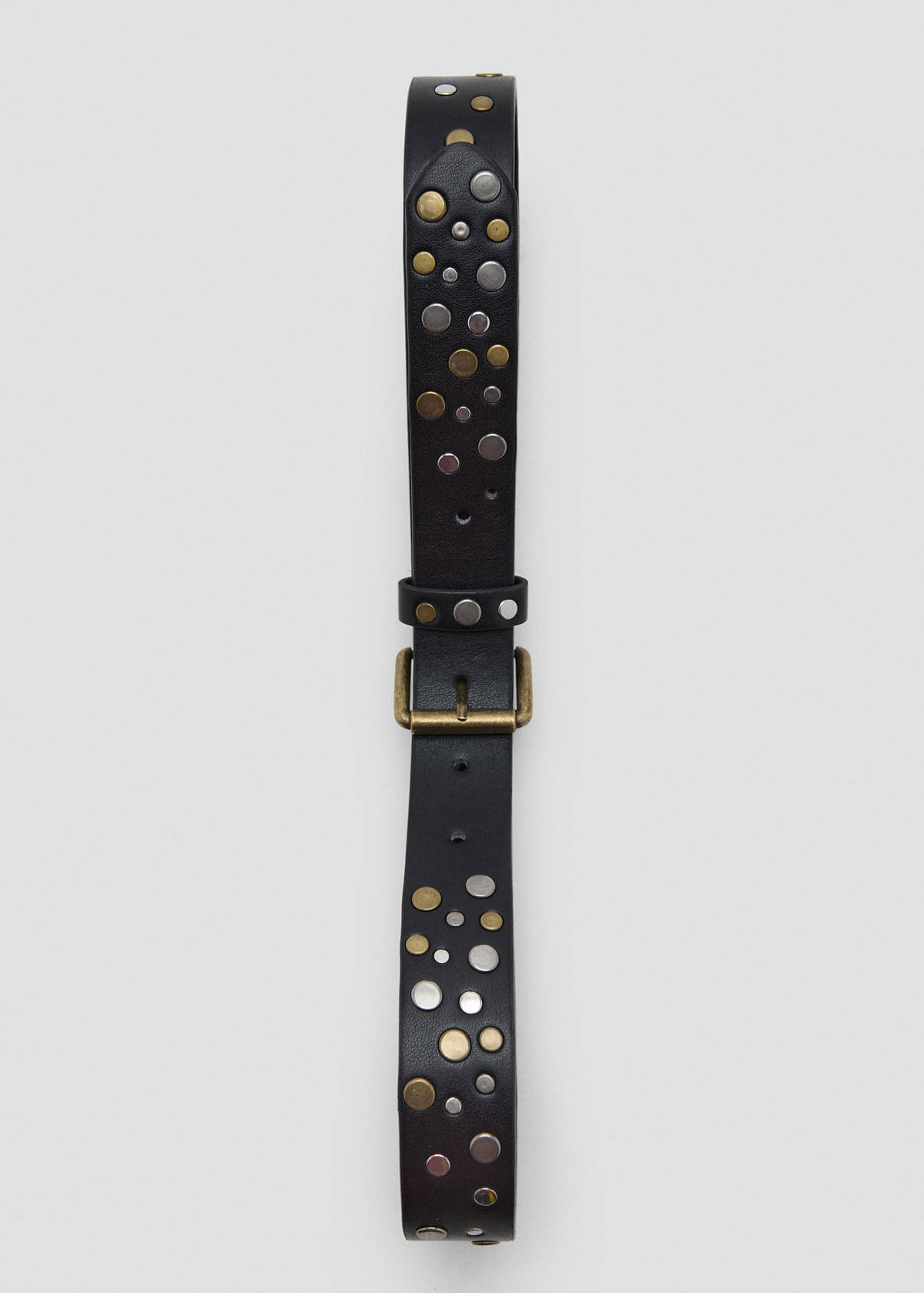 Studded belt — Black
