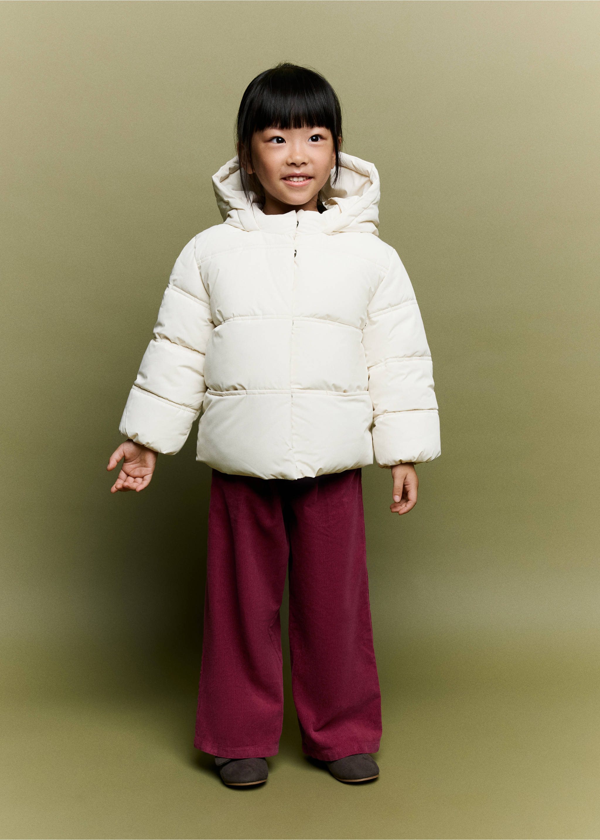 Hood puffer coat - General plane, Off White. Ref: 37055972-00.