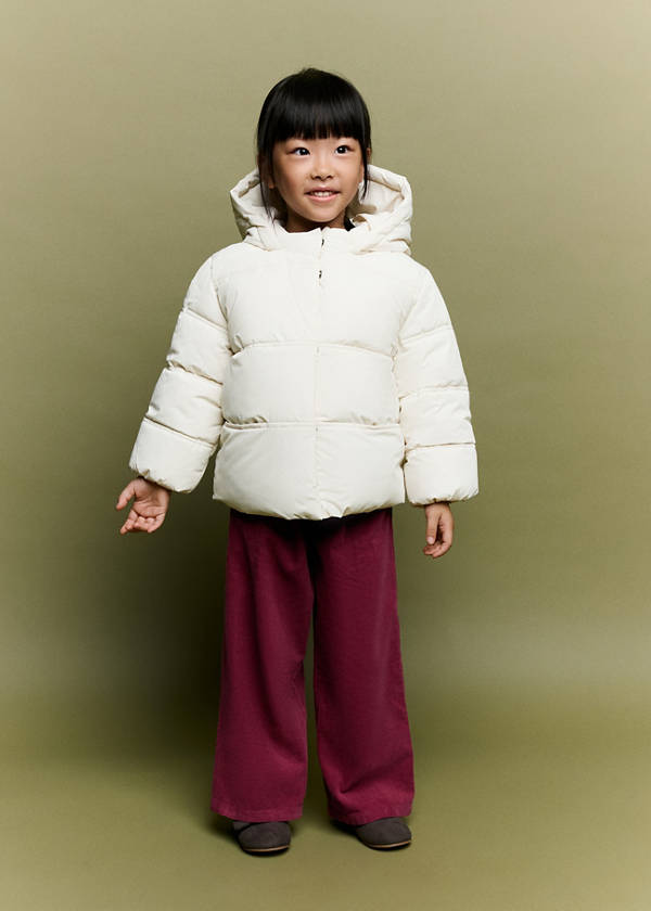 Hood puffer coat — Off White