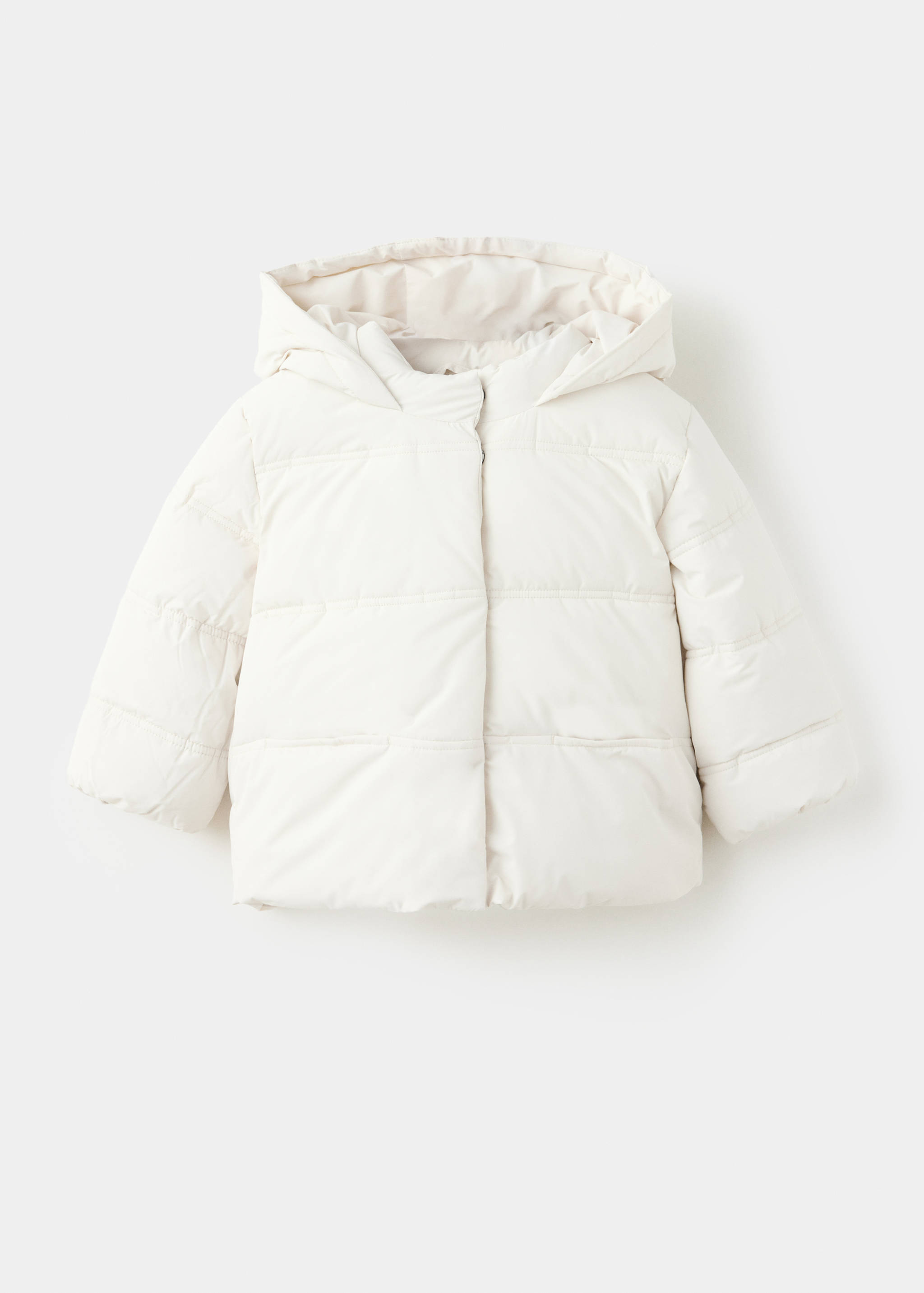 Hood puffer coat - Article without model