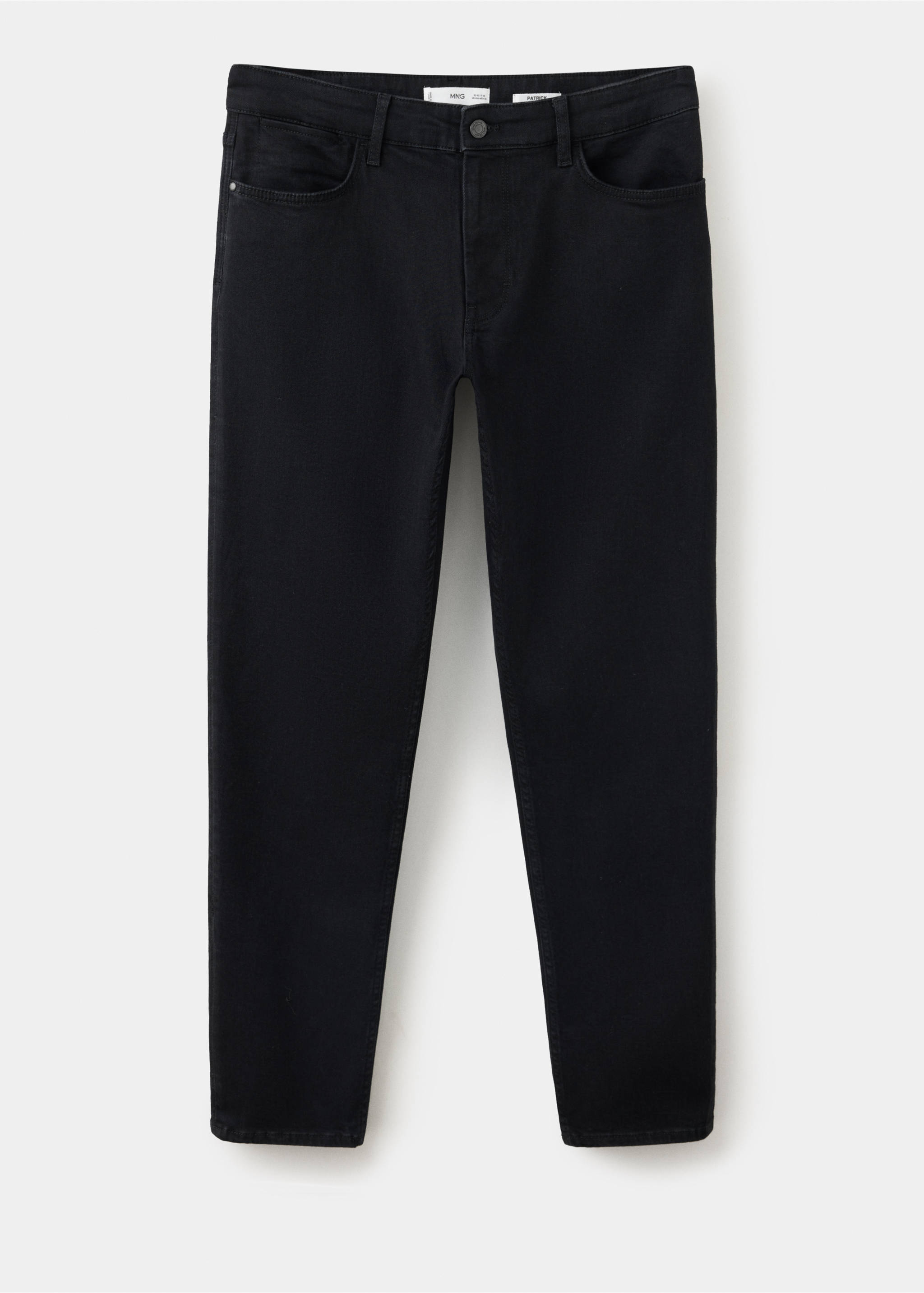 Slim fit Ultra Soft Touch Patrick jeans - Article without model, Black denim. Ref: 37055975-00.