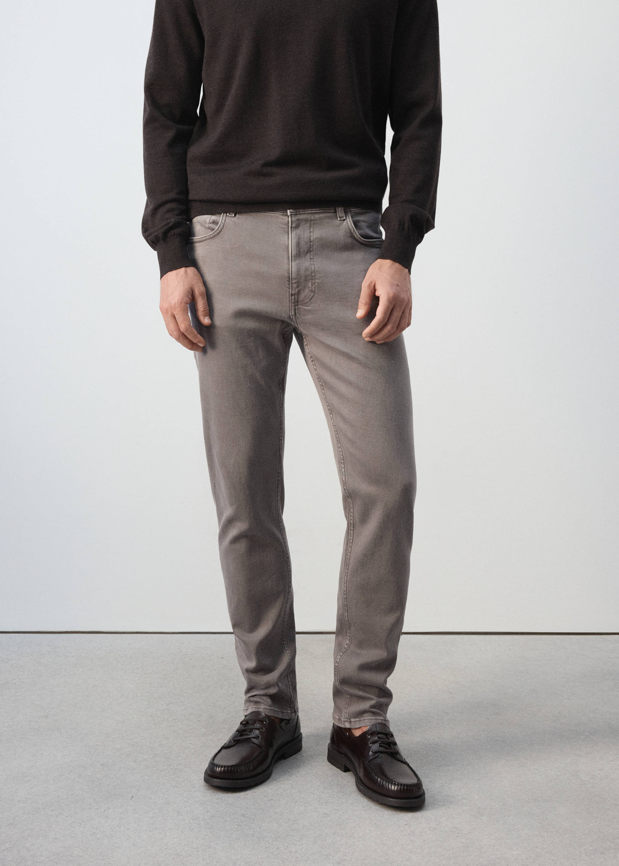 Slim fit Ultra Soft Touch Patrick jeans - Medium plane