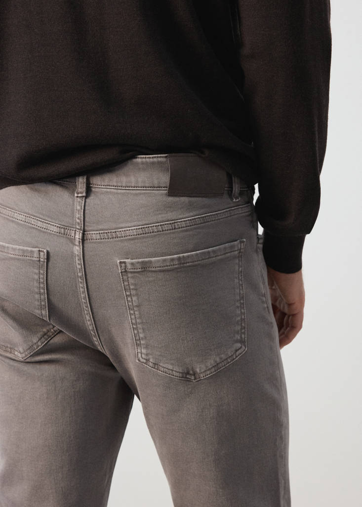 Slim fit Ultra Soft Touch Patrick jeans — Mink Grey