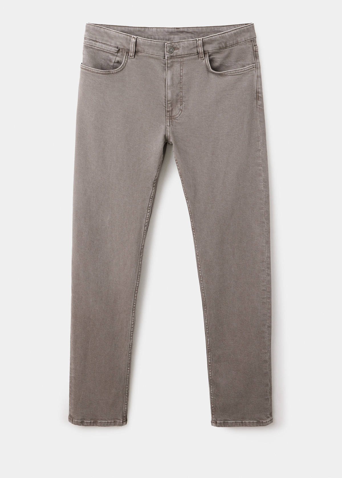 Slim fit Ultra Soft Touch Patrick jeans — Mink Grey