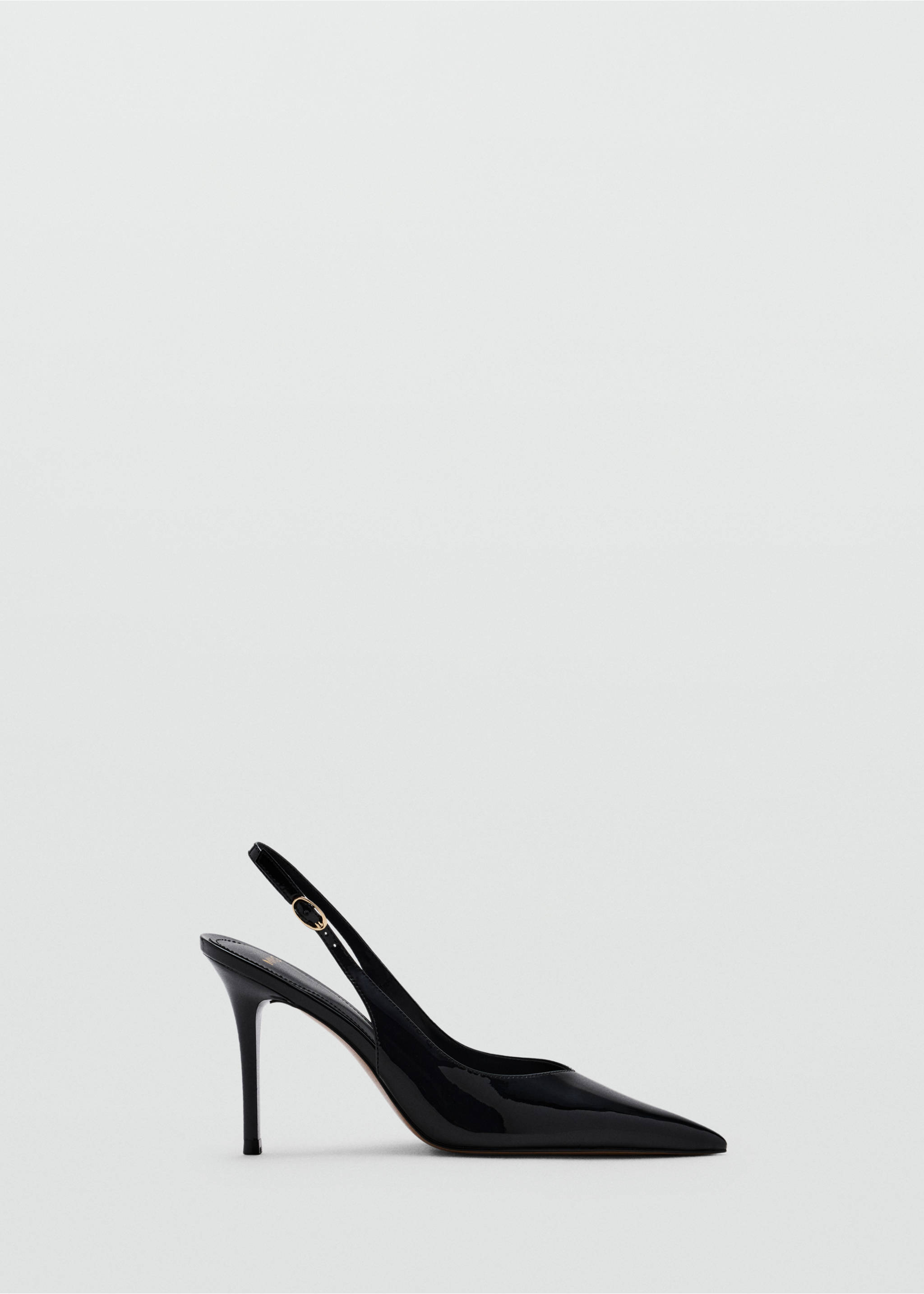 Patent heeled shoes - Article without model, Black. Ref: 37055979-00.
