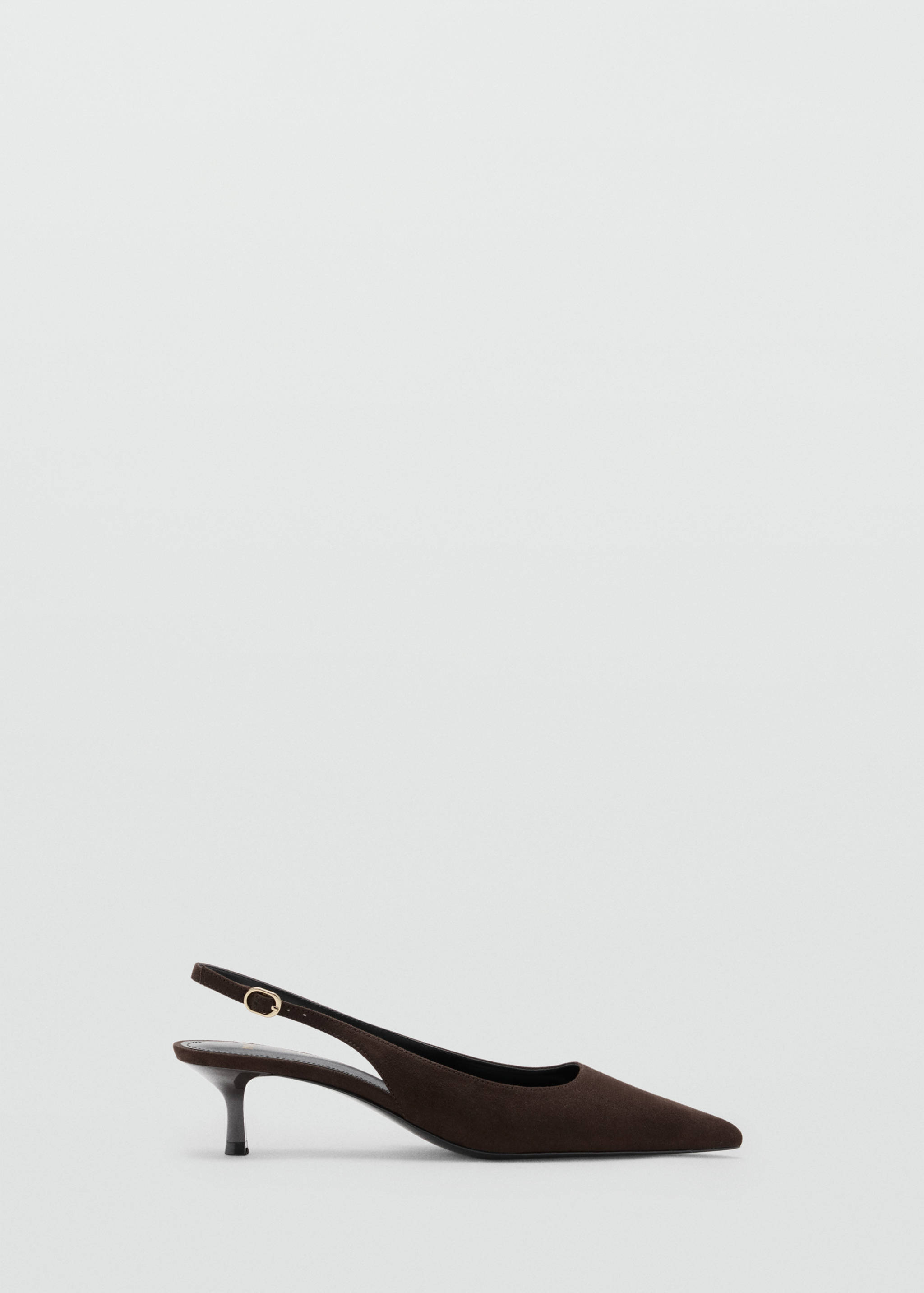 Pointed kitten-heel shoes - Article without model
