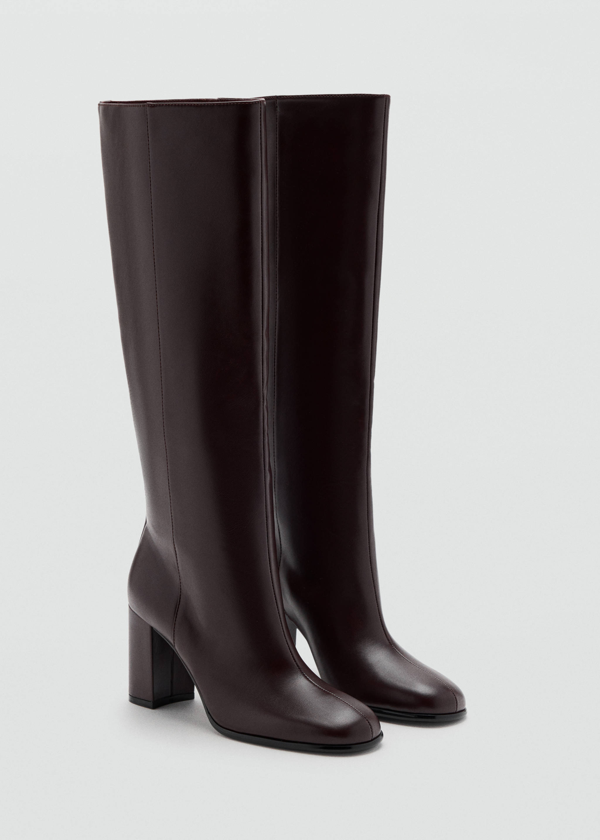 High block-heel boot - Medium plane