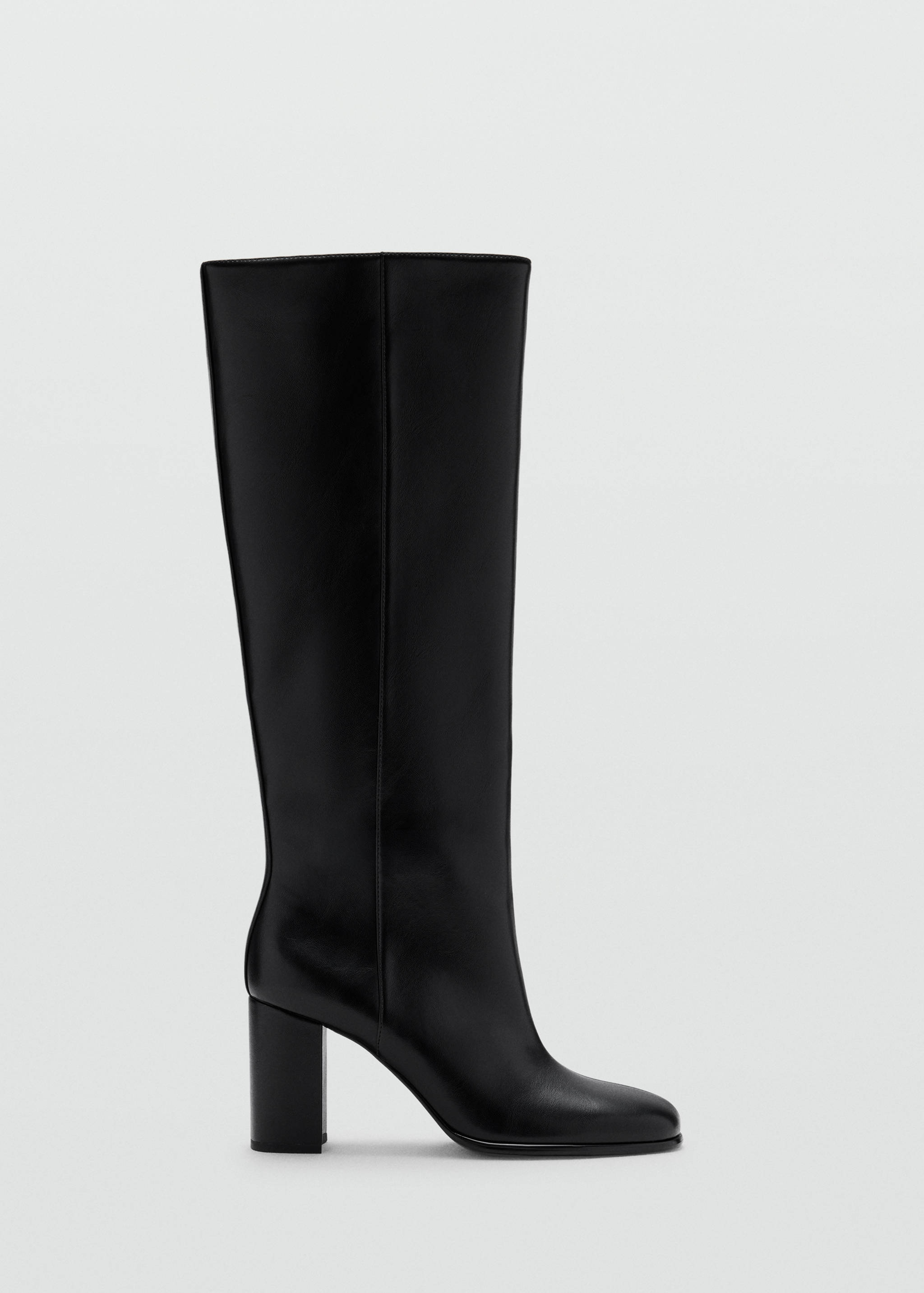 High block-heel boot - Article without model