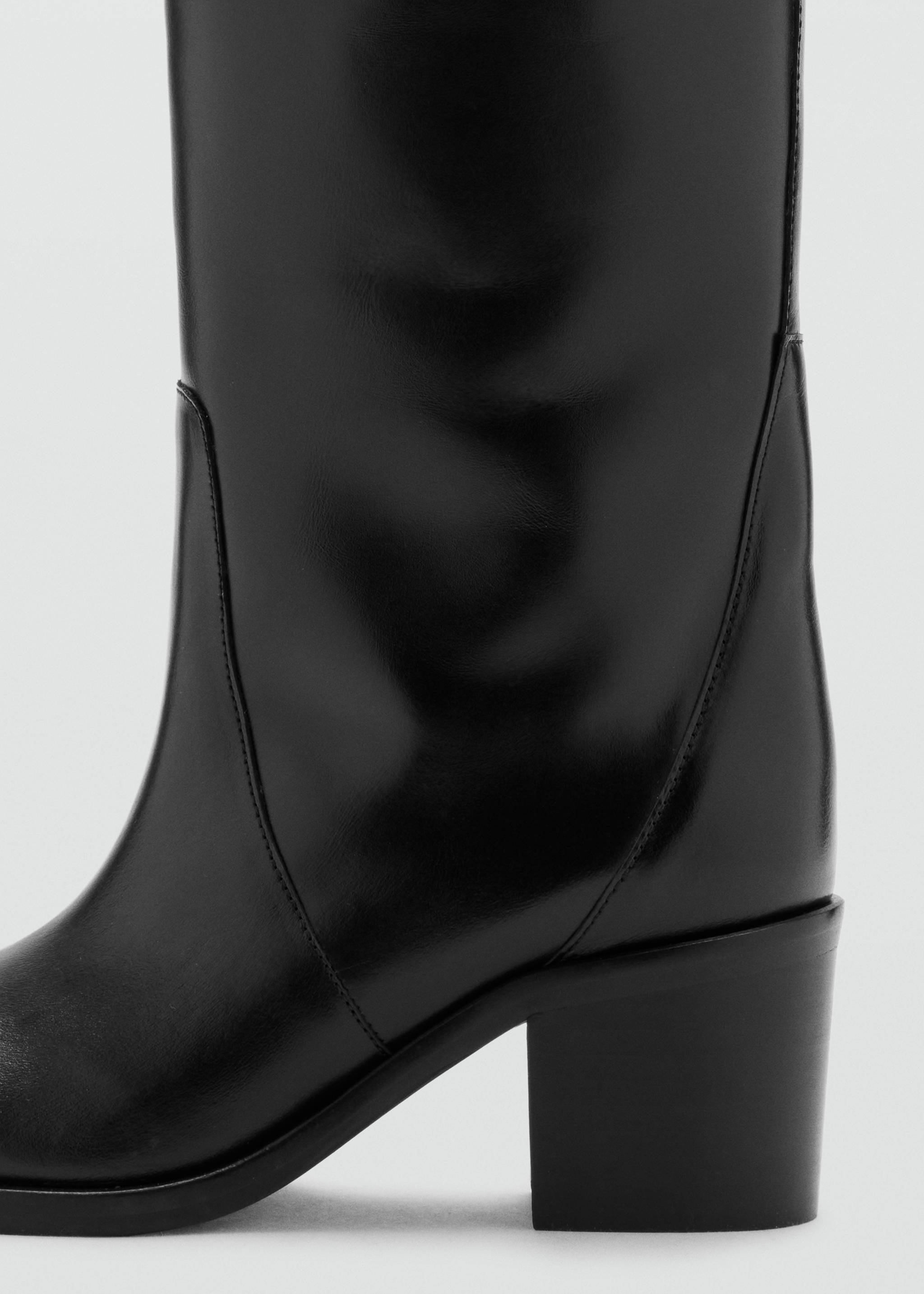 Bota 100% piel tacón - Detalle del artículo 1