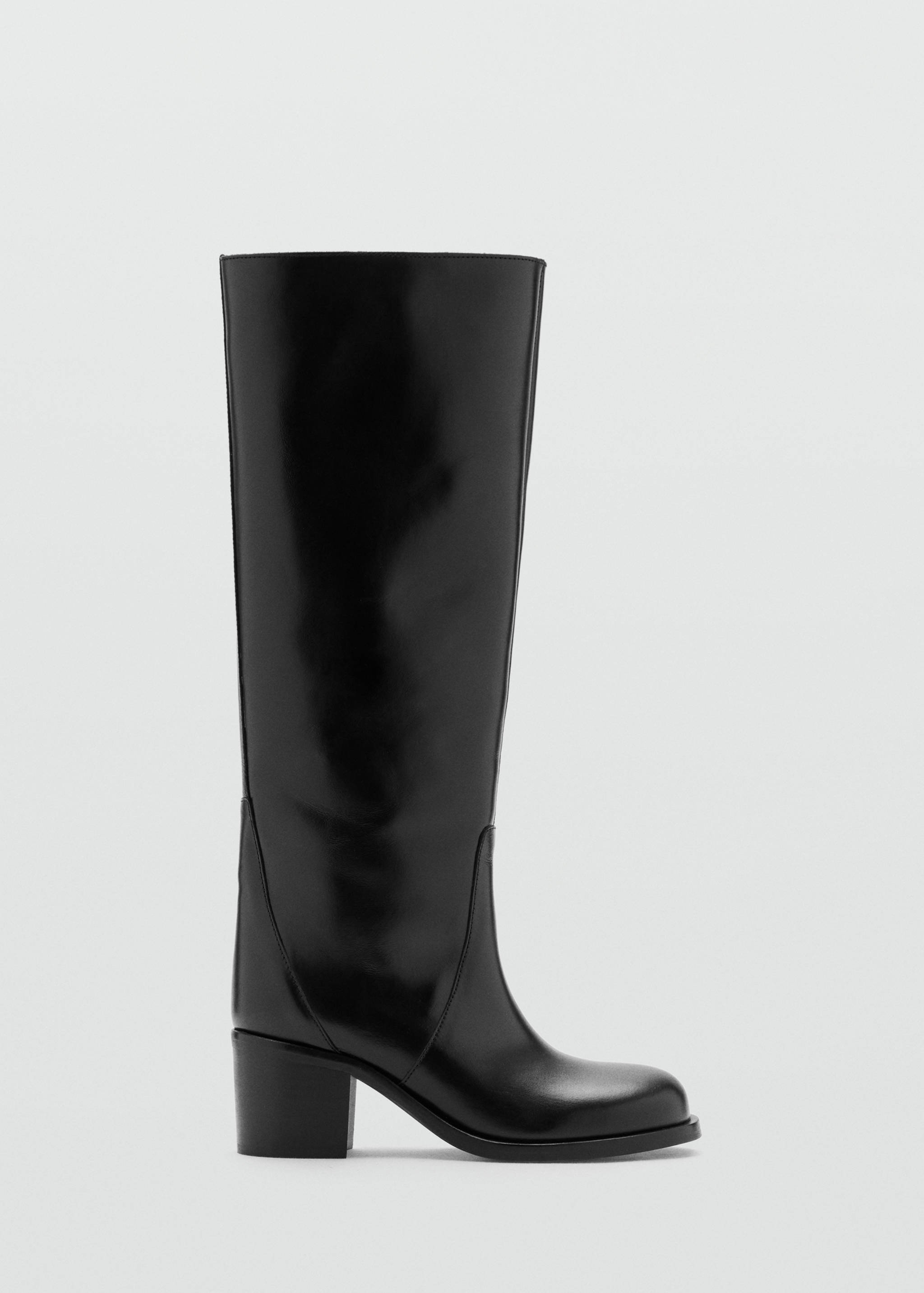 Bota 100% piel tacón - Artículo sin modelo