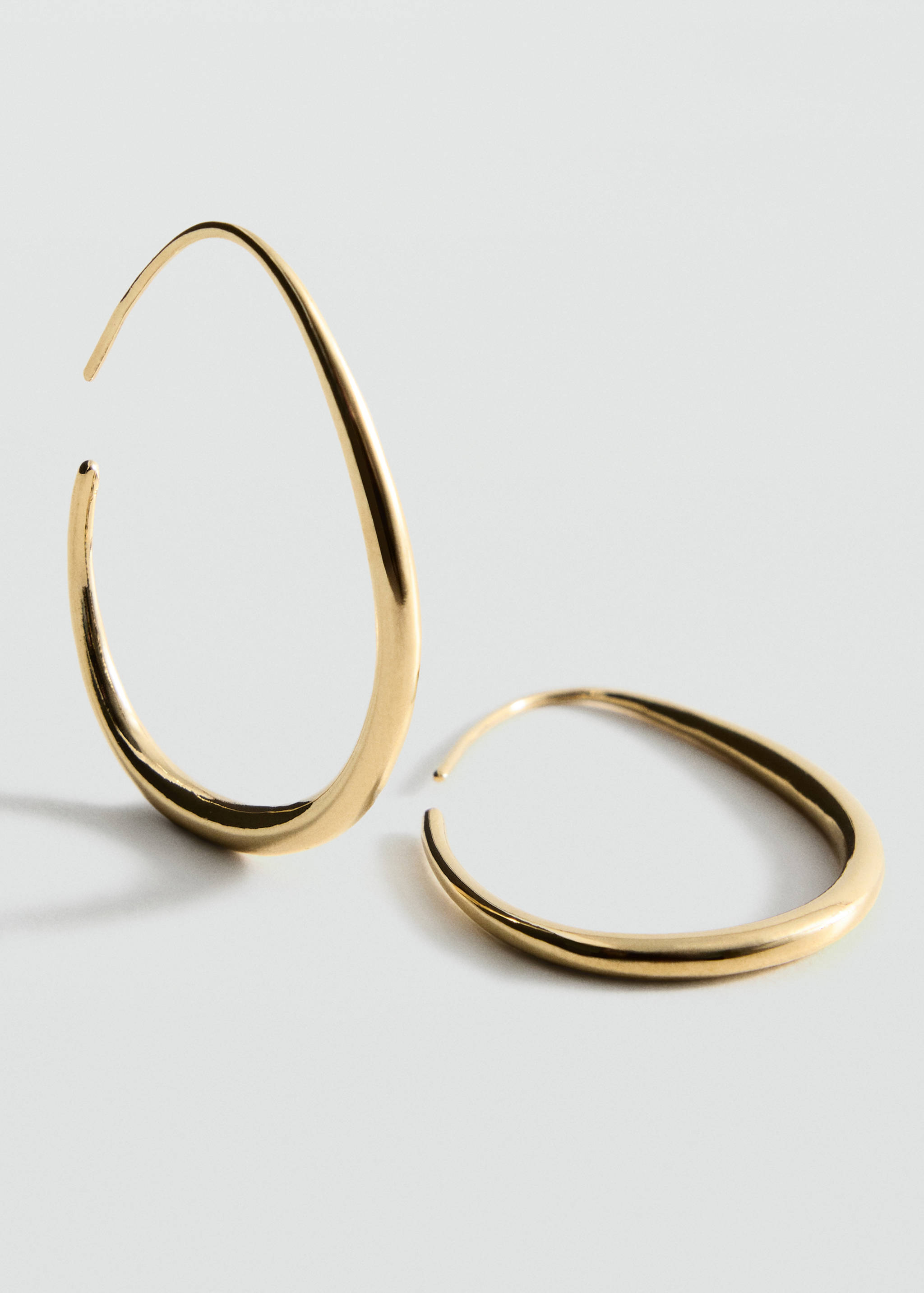 Hoop earrings - Medium plane