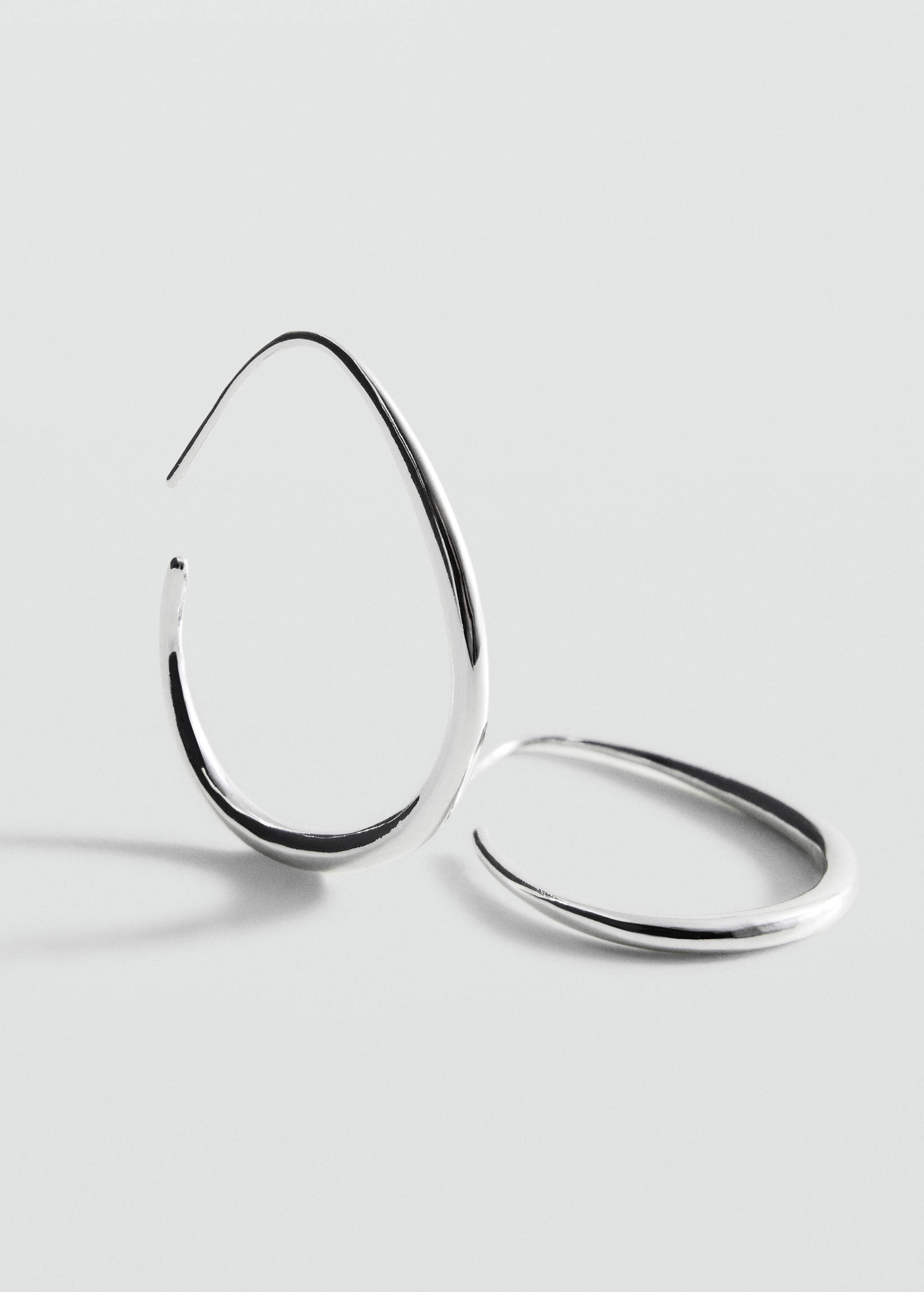 Hoop earrings - Medium plane