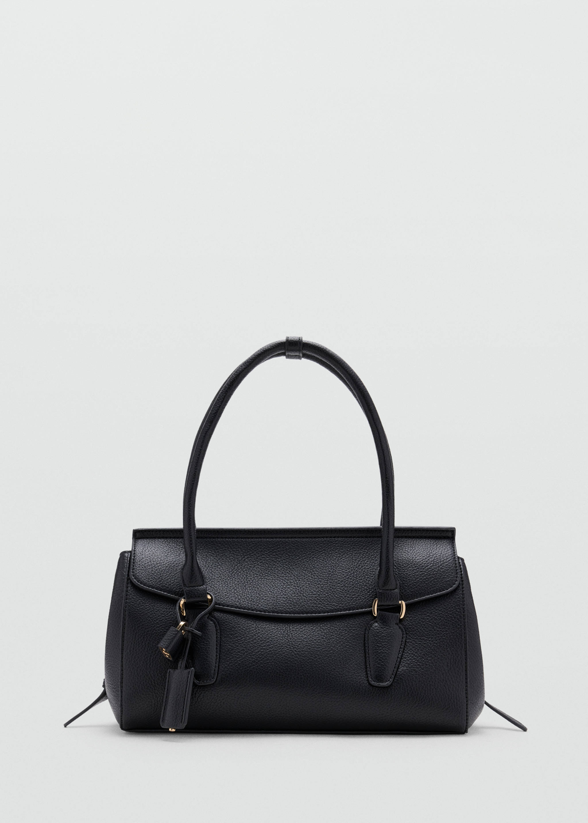 Sac bandoulière effet cuir avec détail charm - Article sans modèle
