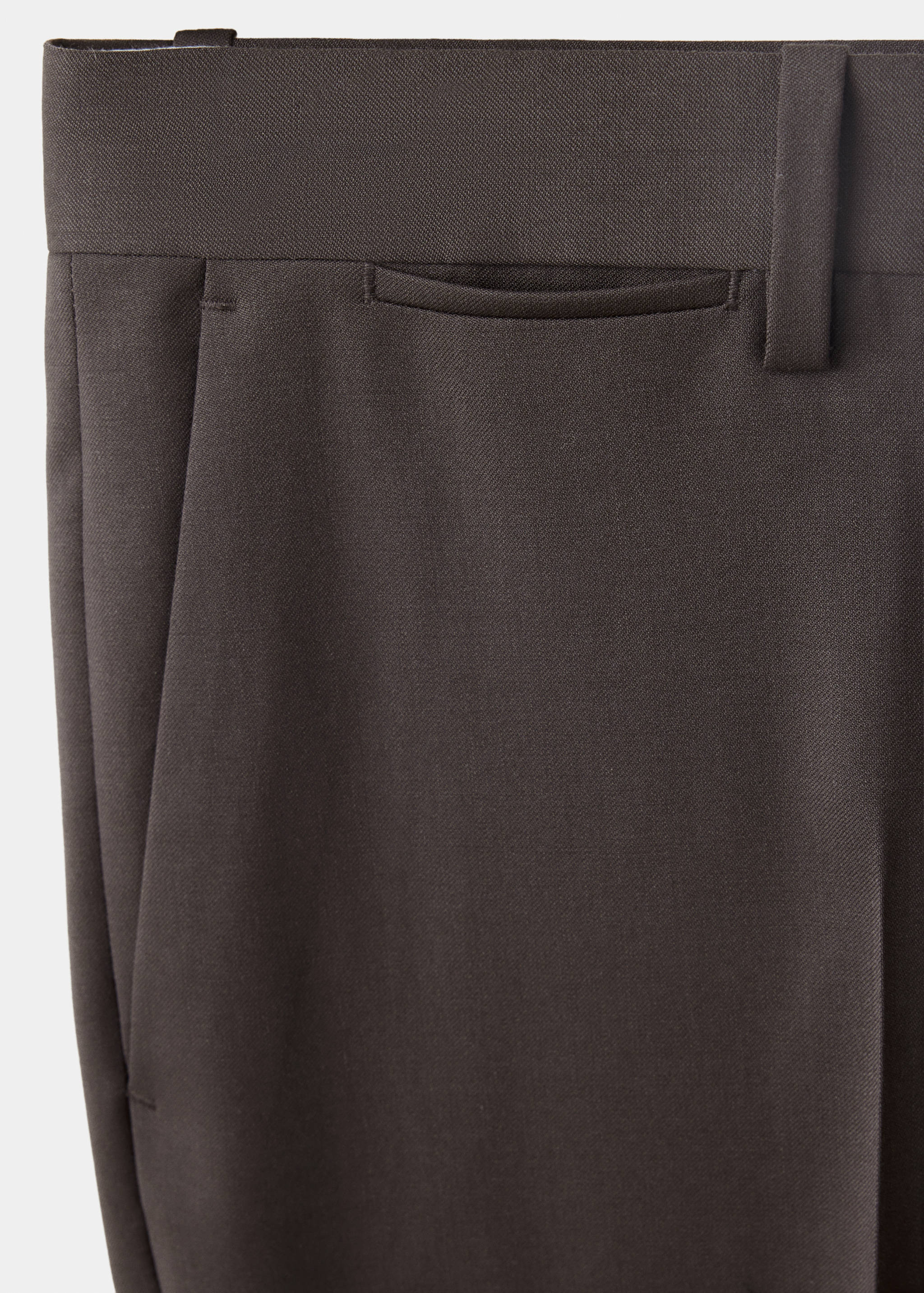 Turin 100% wool suit trousers - Details of the article 0