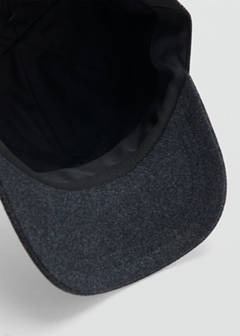 Wool-blend cap — Navy 3