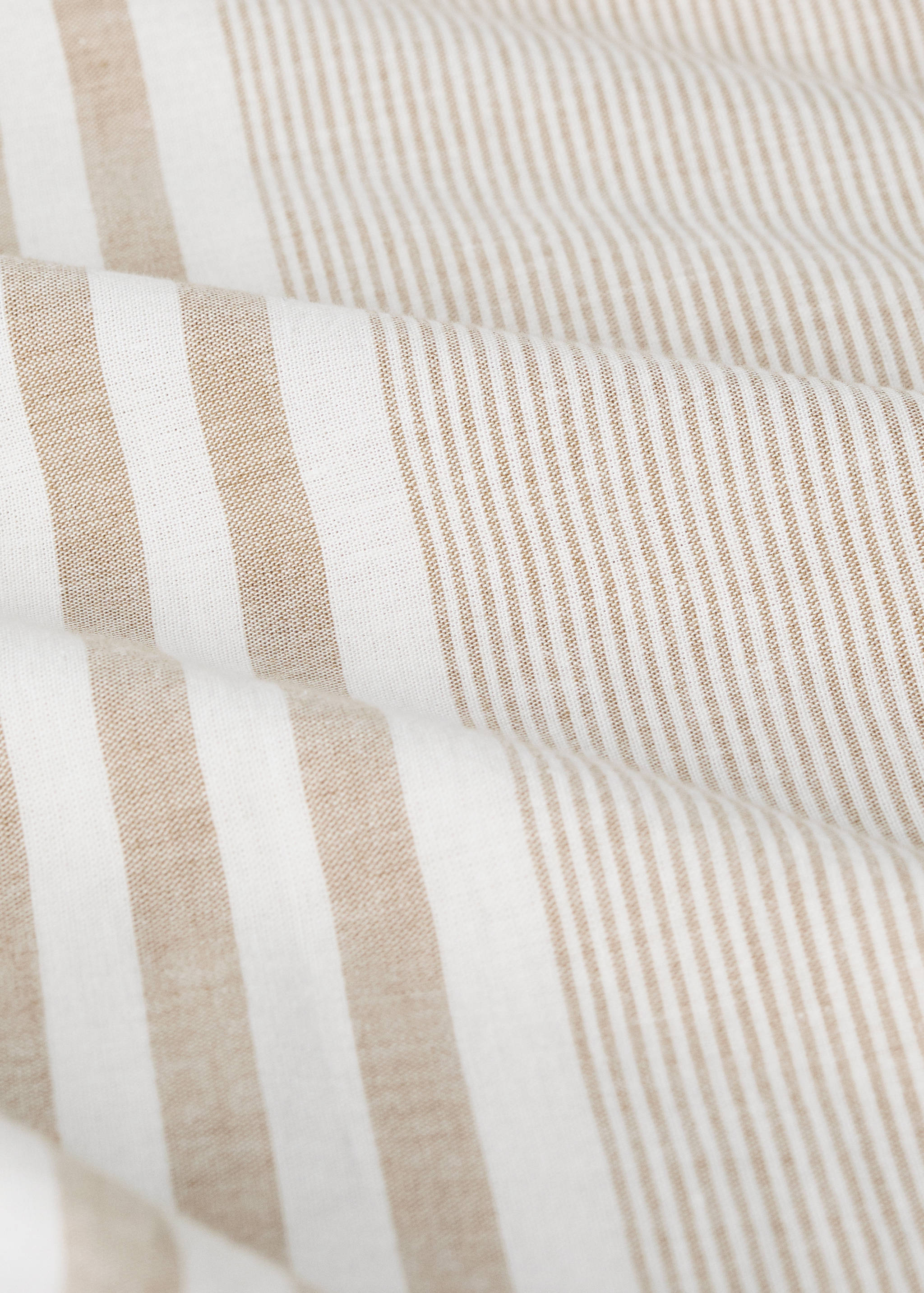 100% cotton striped duvet cover, for 180/200 cm bed - Details of the article 1