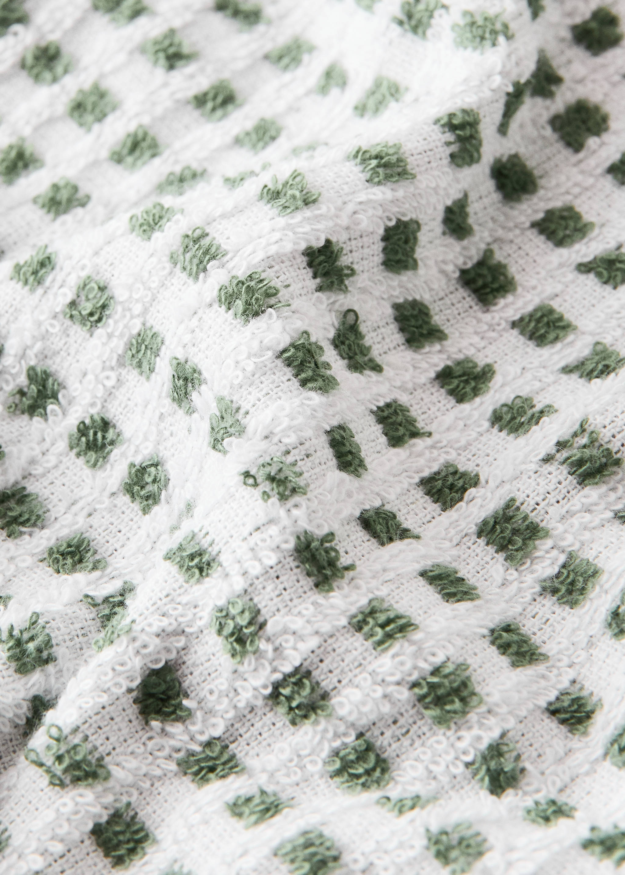 Geschirrtuch aus 100 % Baumwoll-Waffelpiqué-Frottee - Detail des Artikels 2