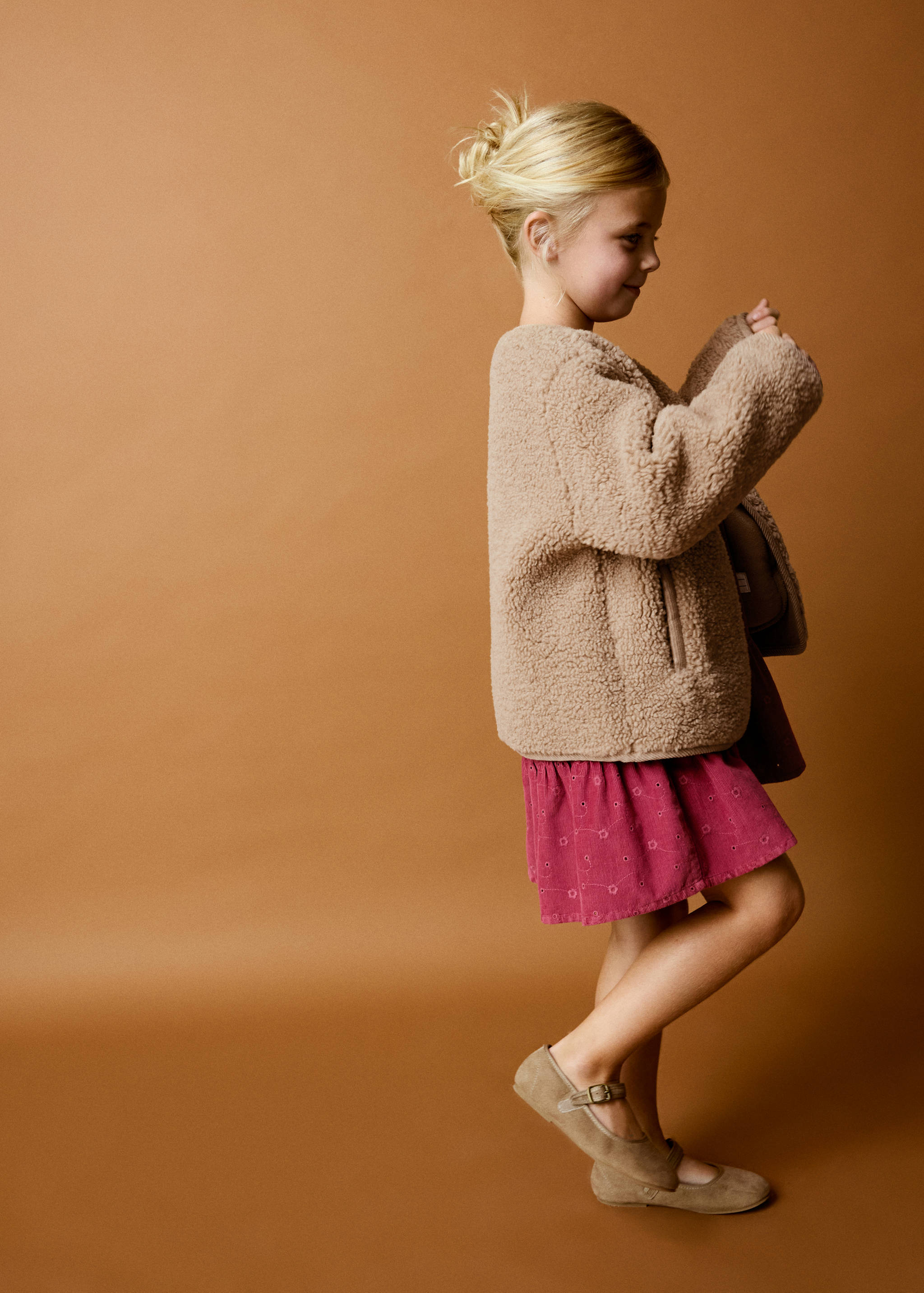 Teddy coat - Medium plane