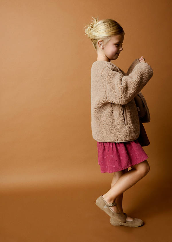 Teddy coat — Brown