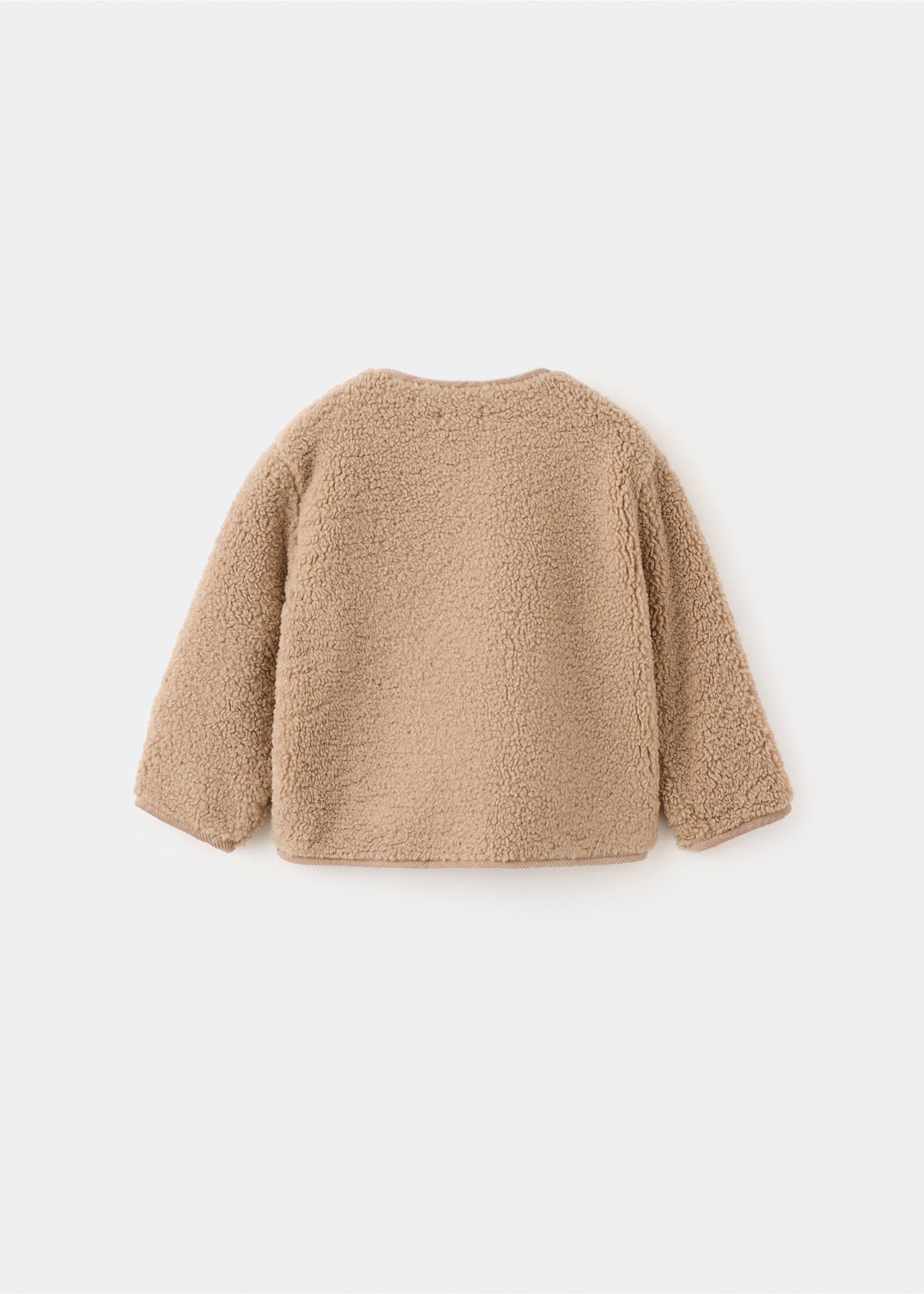 Teddy coat - Reverse of the article, Brown. Ref: 37056344-00.