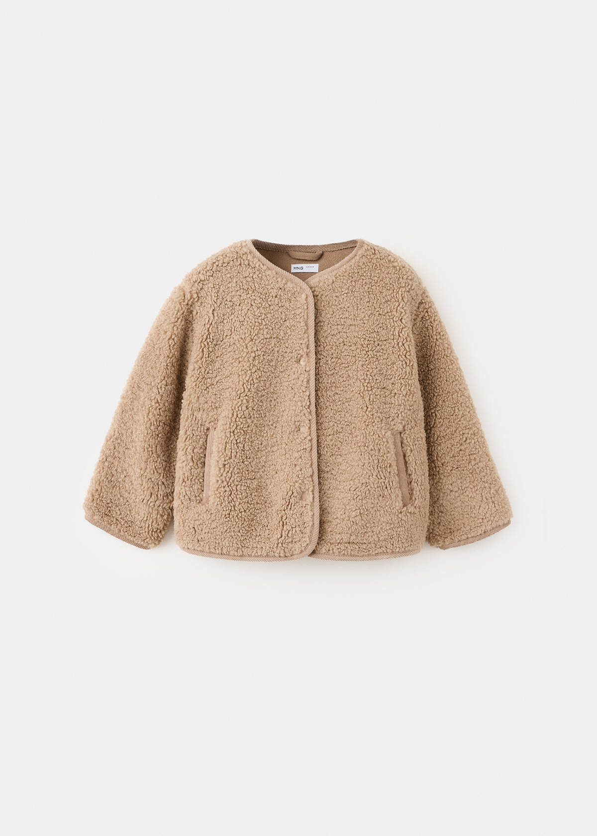 Teddy coat — Brown