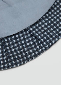 Set of two matching bibs — Petrol Blue 3