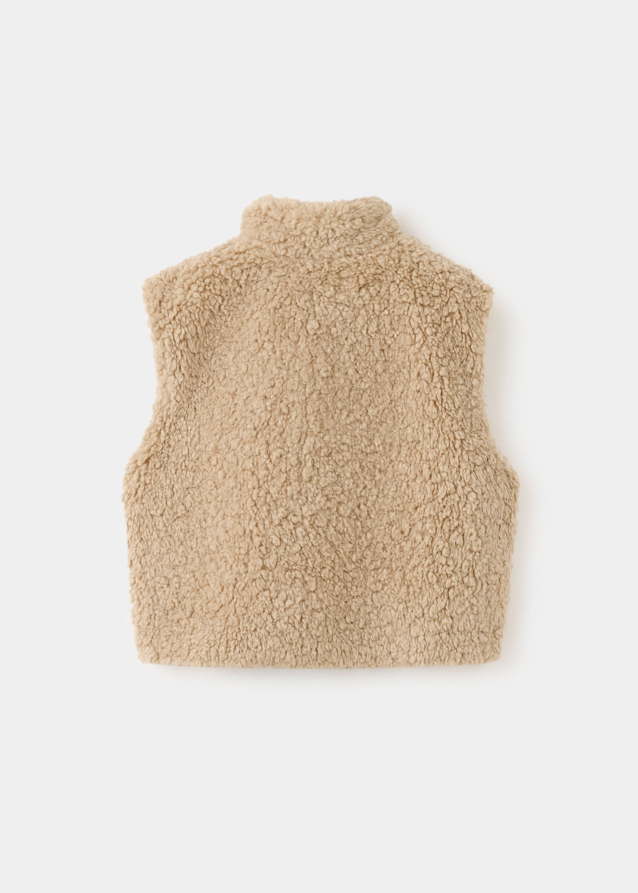 Gilet effet imitation mouton - Verso de l’article