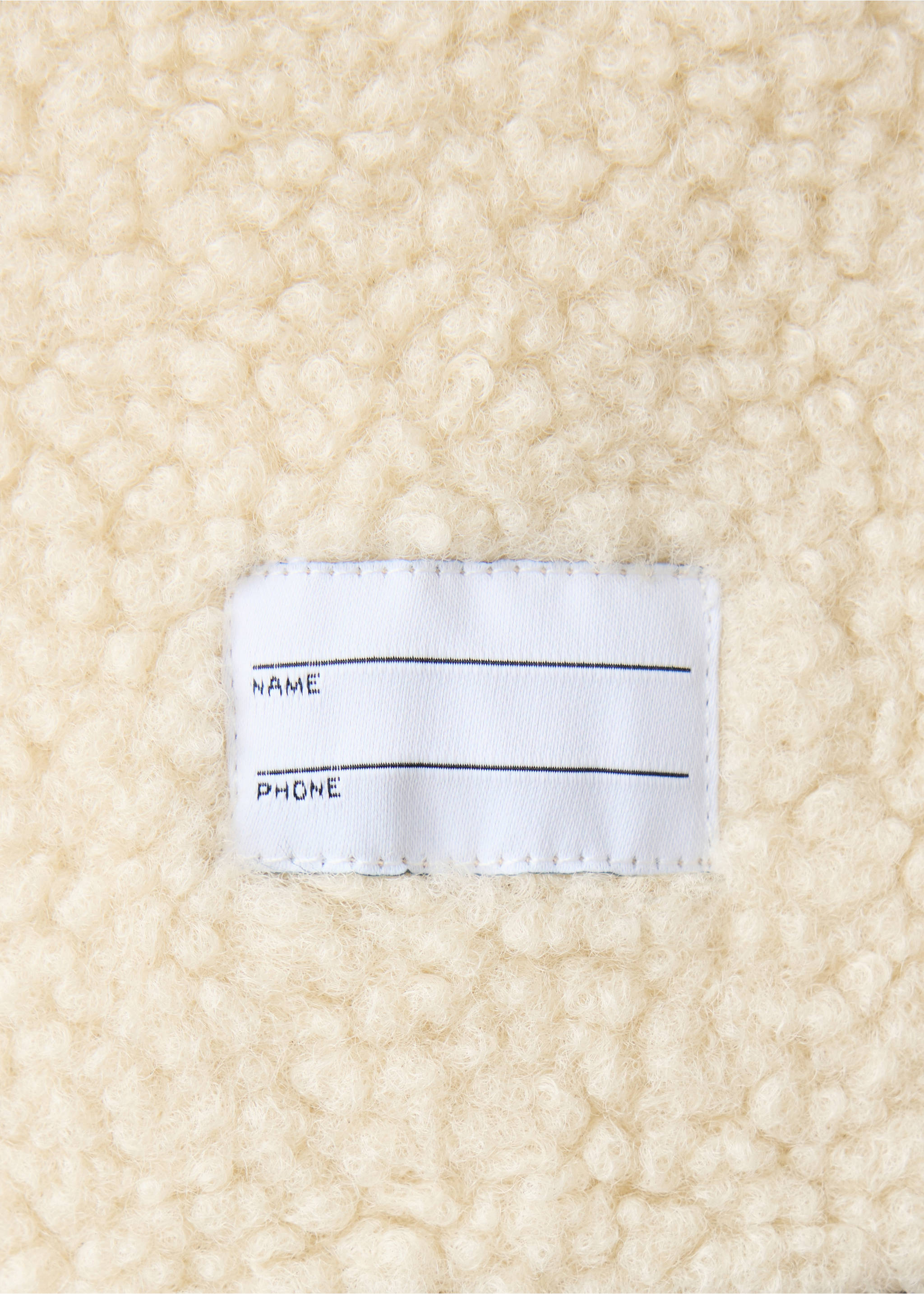 Karierte Jacke mit Taschen - Detail des Artikels 0, Braun. Ref: 37056355-00.