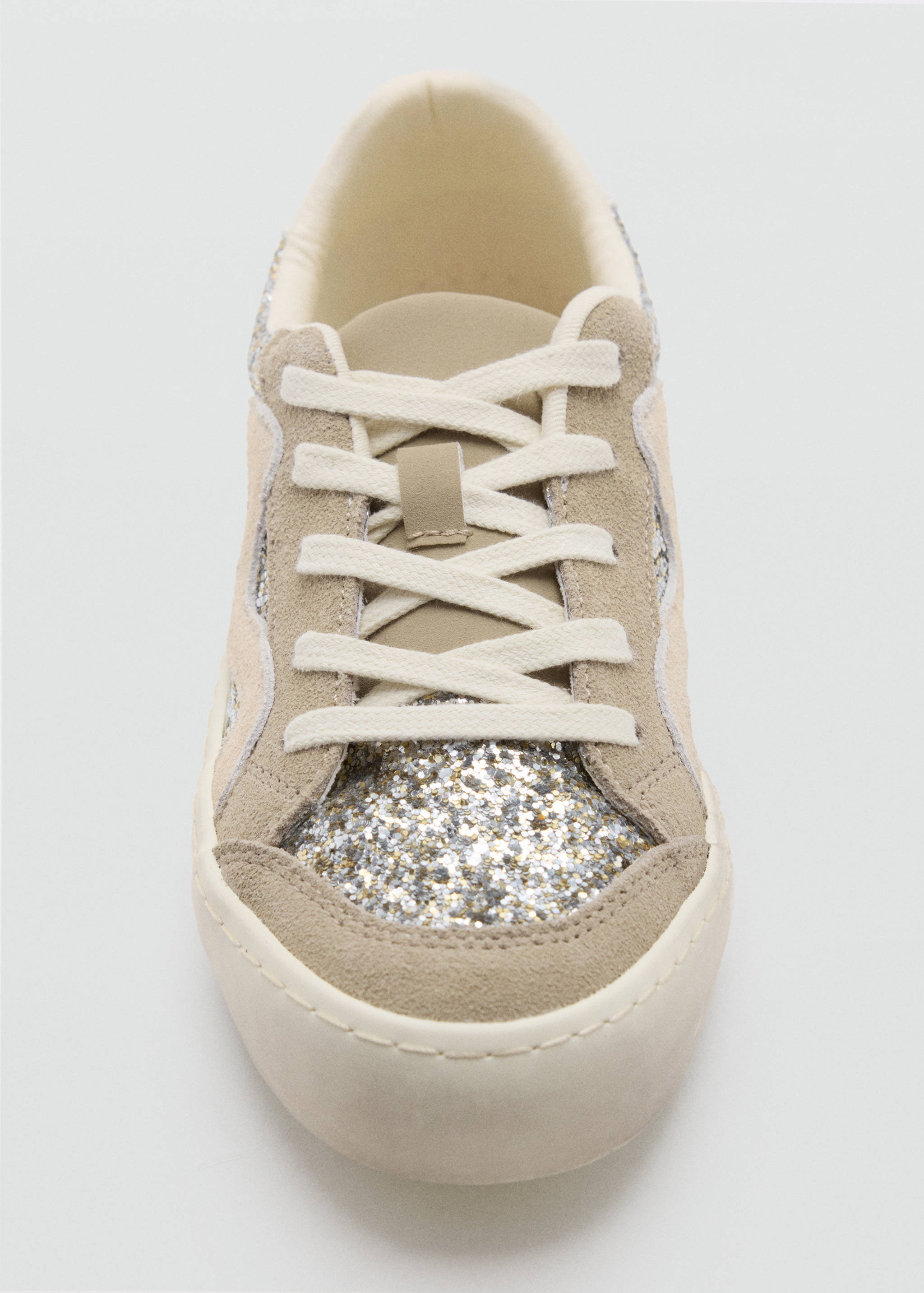 Combined leather trainers - Details of the article 2