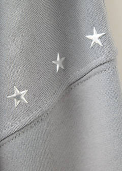 Oversized star sweatshirt — Grey 5