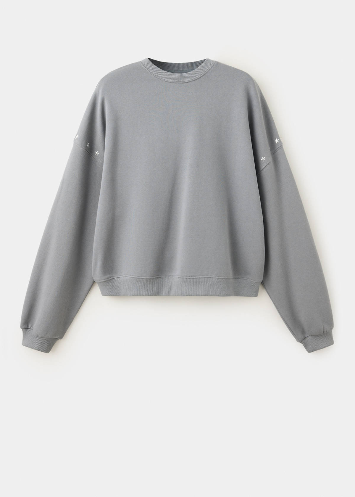 Oversized star sweatshirt — Grey
