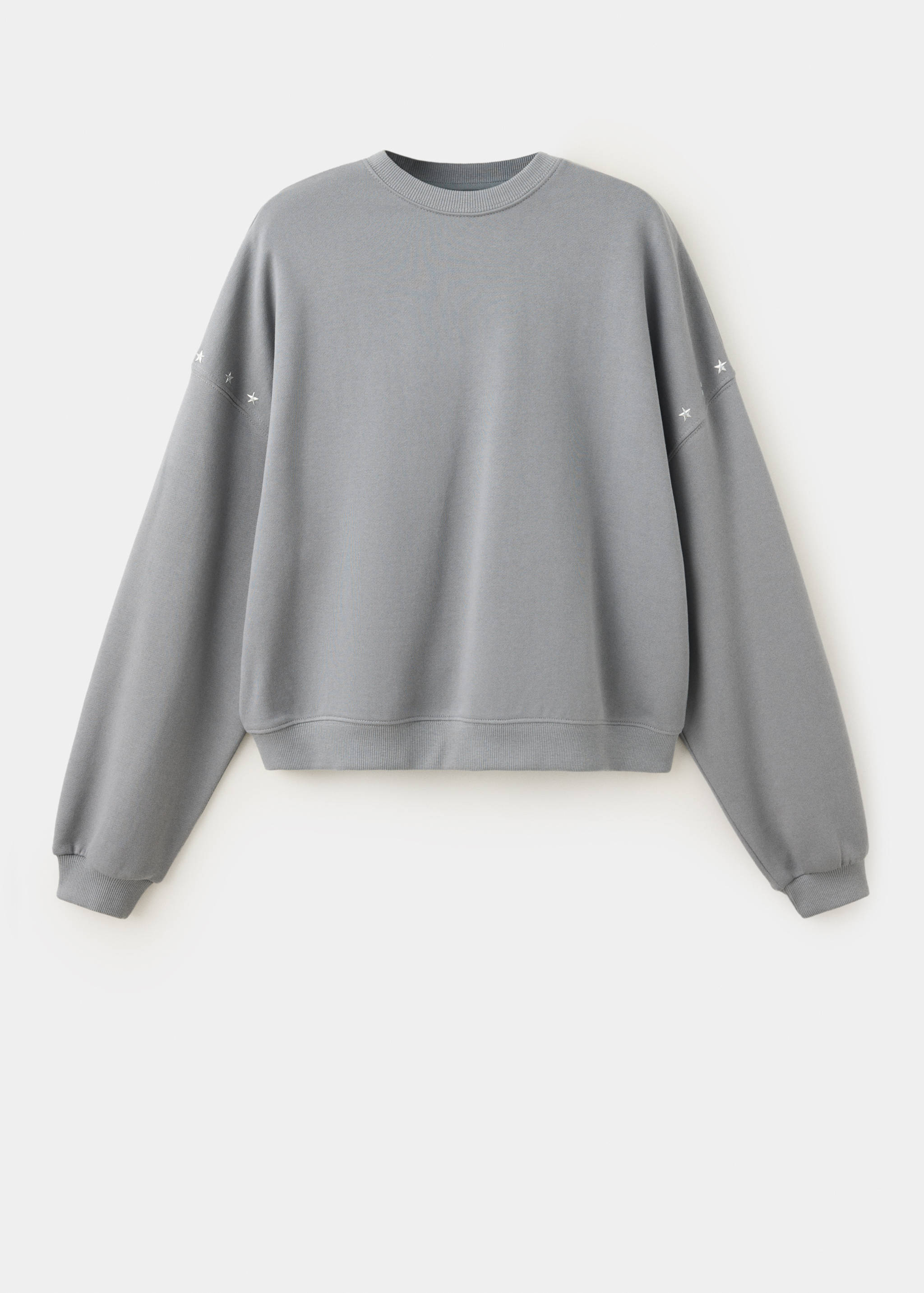 Sweat en coton avec étoiles métalliques - Article sans modèle