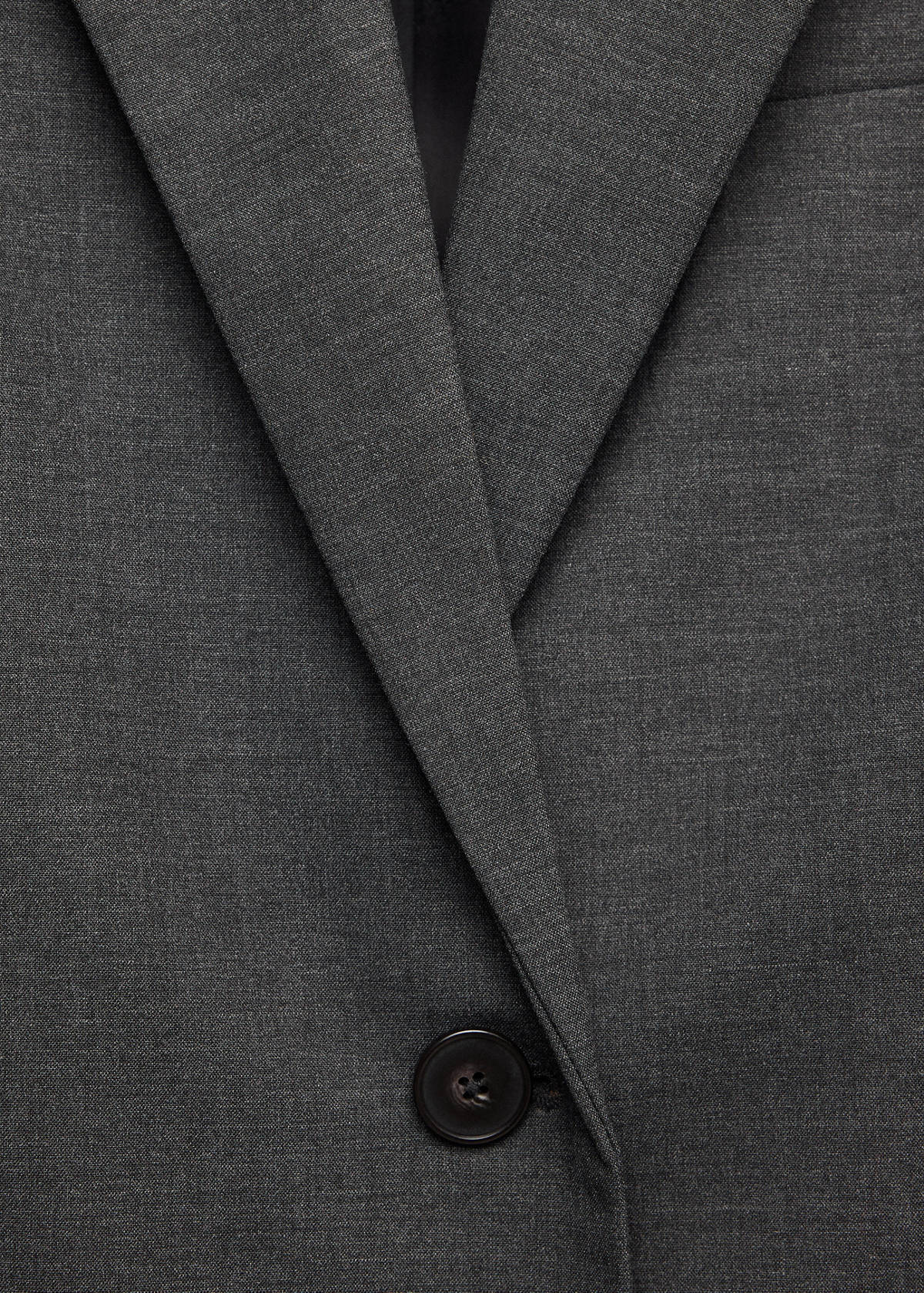 Wool suit blazer — Grey