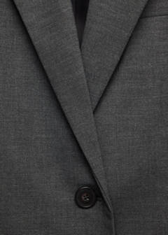 Wool suit blazer — Grey 7