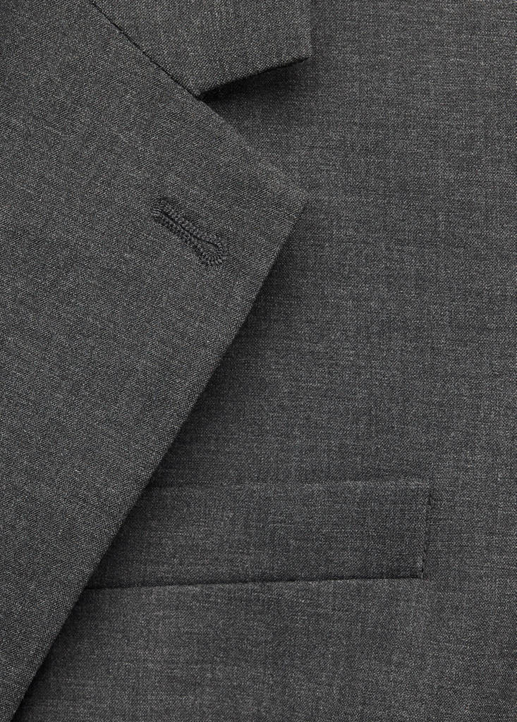 Wool suit blazer — Grey