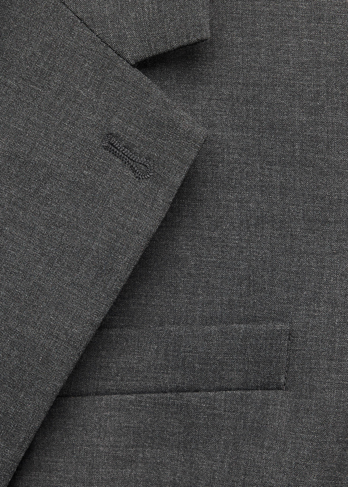 Wool suit blazer — Grey
