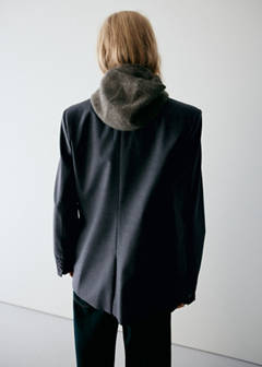 Wool suit blazer — Grey 11