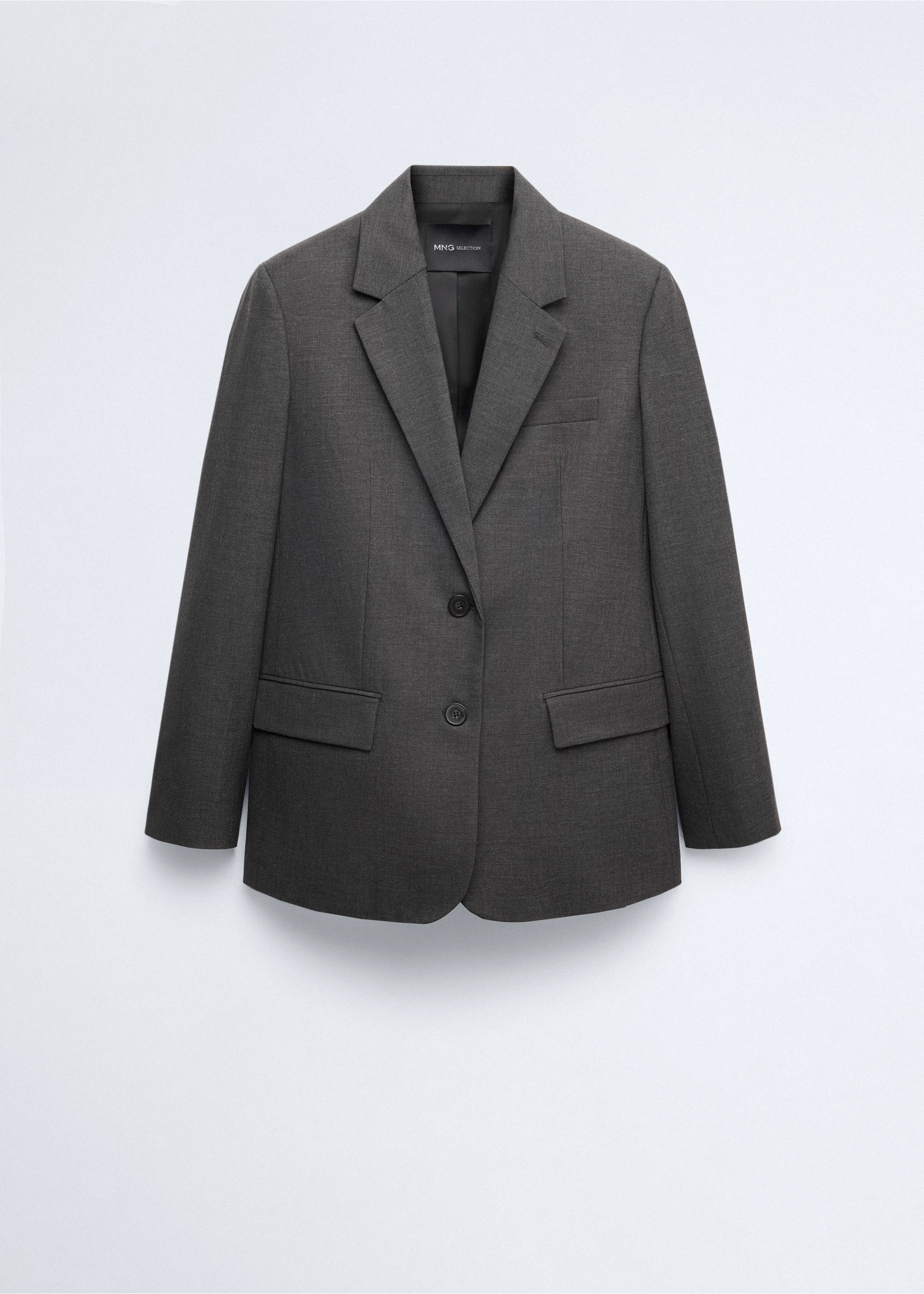 Wool suit blazer - Article without model, Grey. Ref: 37056364-00.