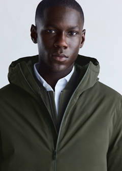 Packable parka with waterproof Thermore® filling — Dark Green 4