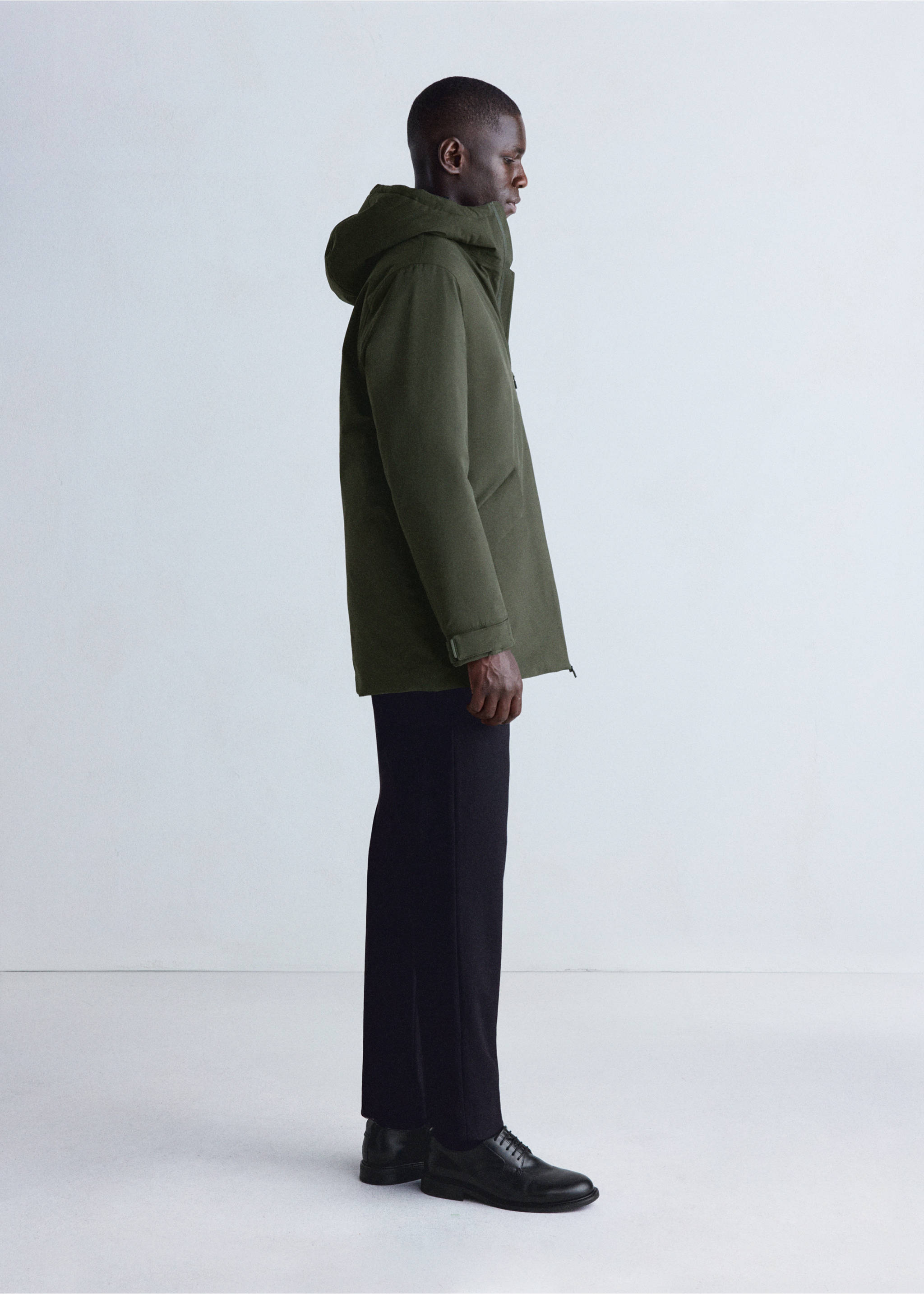 Parka interval - Details of the article 2, Dark Green. Ref: 37056722-00.