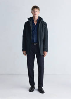 Packable parka with waterproof Thermore® filling — Night Blue 2