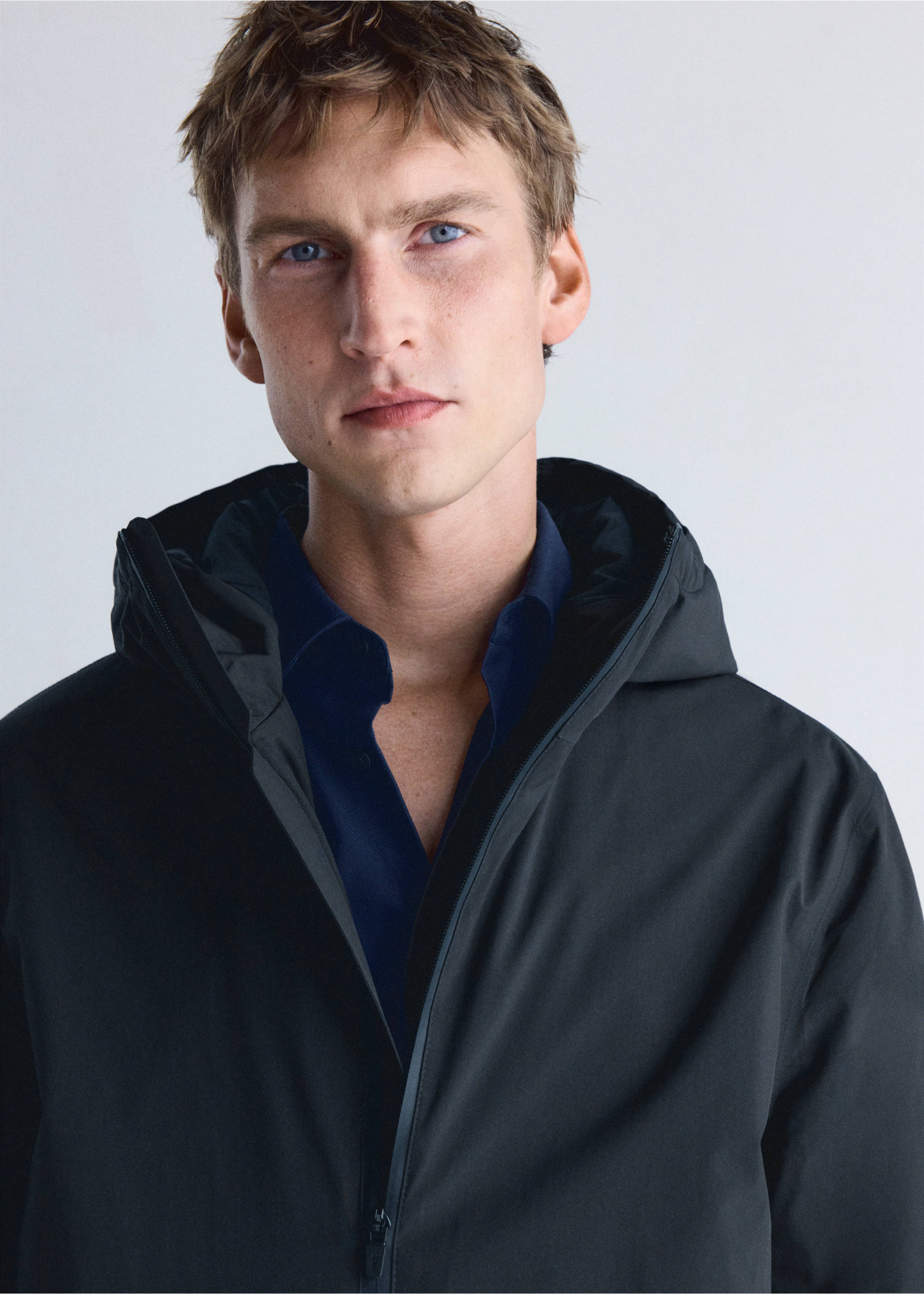 Parka interval - Деталь изделия 1, Синяя ночь. Ref: 37056722-00.
