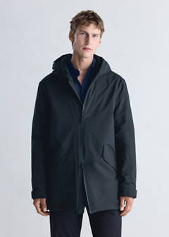 Packable parka with waterproof Thermore® filling — Night Blue 6