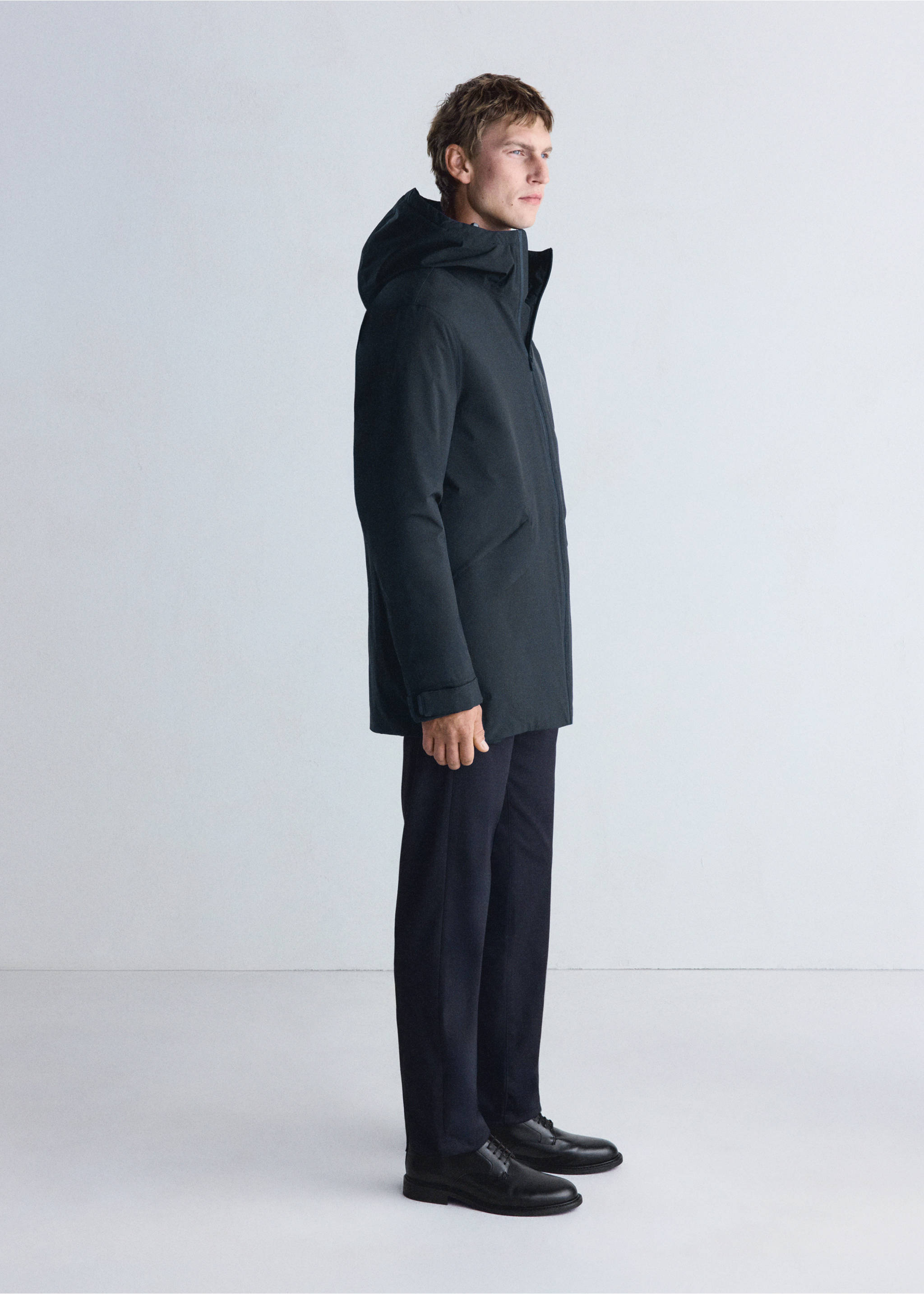 Parka interval - Деталь изделия 2, Синяя ночь. Ref: 37056722-00.