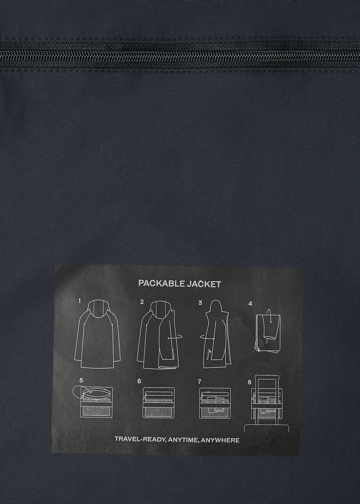 Packable parka with waterproof Thermore® filling — Night Blue