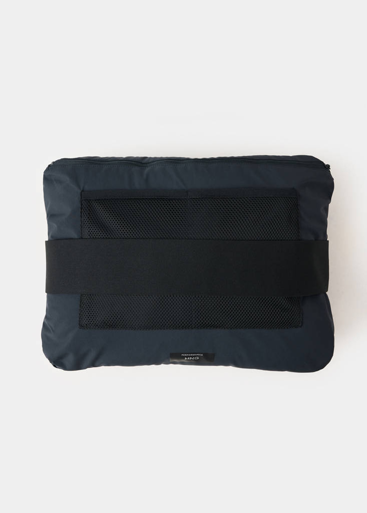 Packable water-repellent Thermore®-filled parka — Night Blue